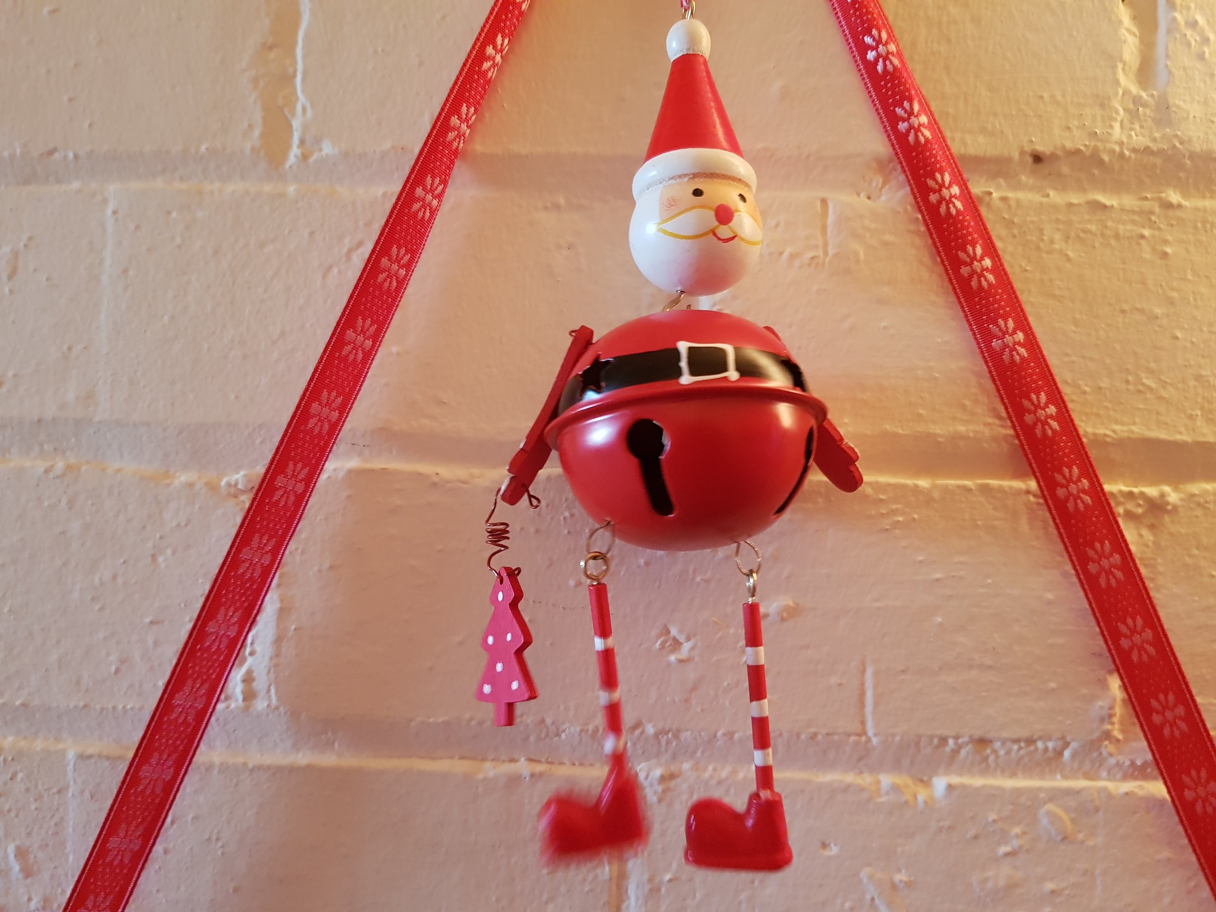 Santa hanging decoration