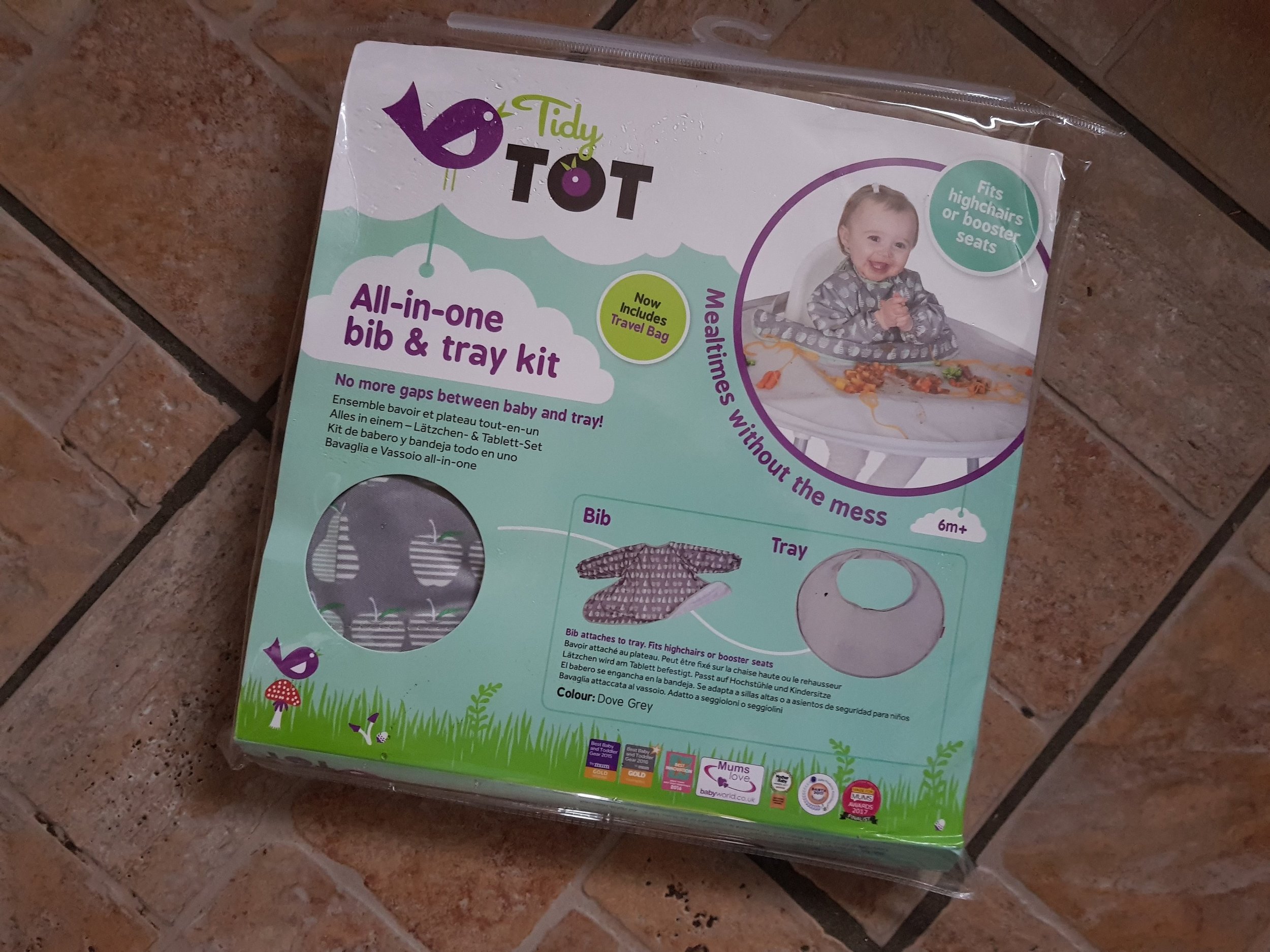 Tidy Tot All-In-One Bib & Tray Kit