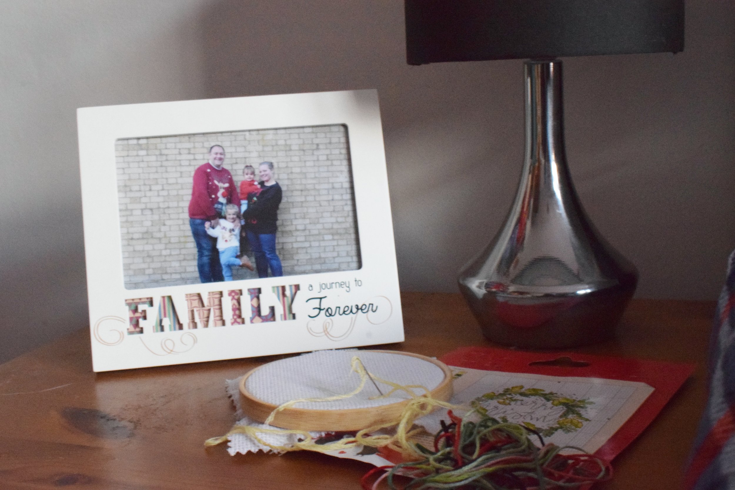 Christmas photo frame