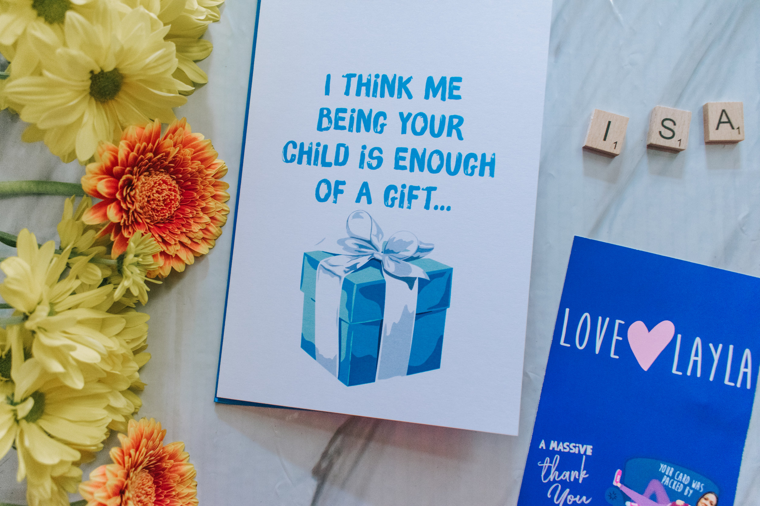 Love Layla I'm a gift Father's Day card.jpeg