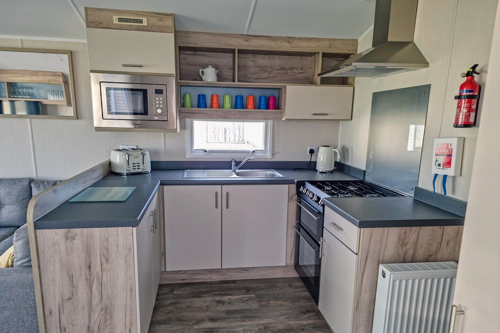 The caravan kitchen