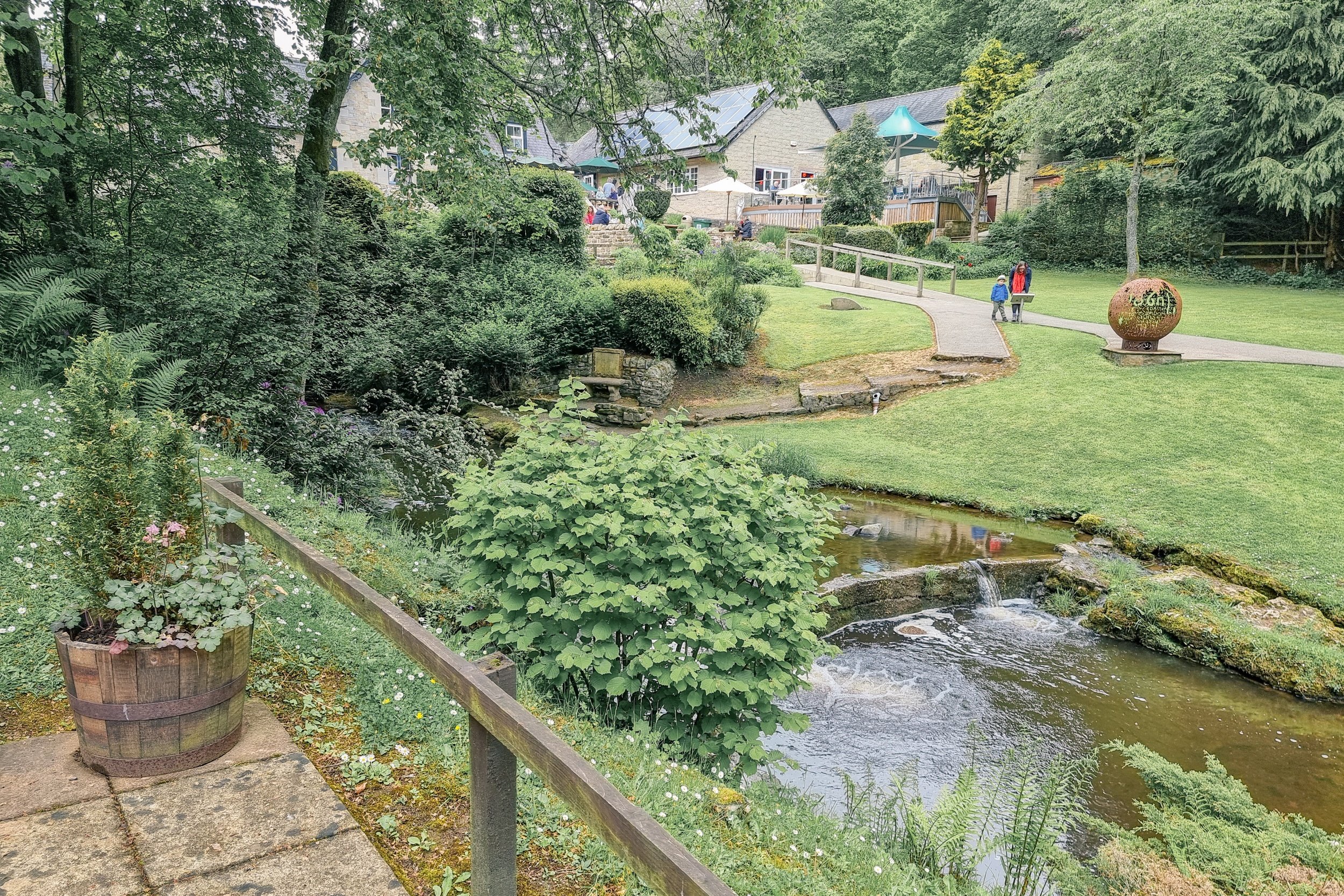 Vindolanda gardens