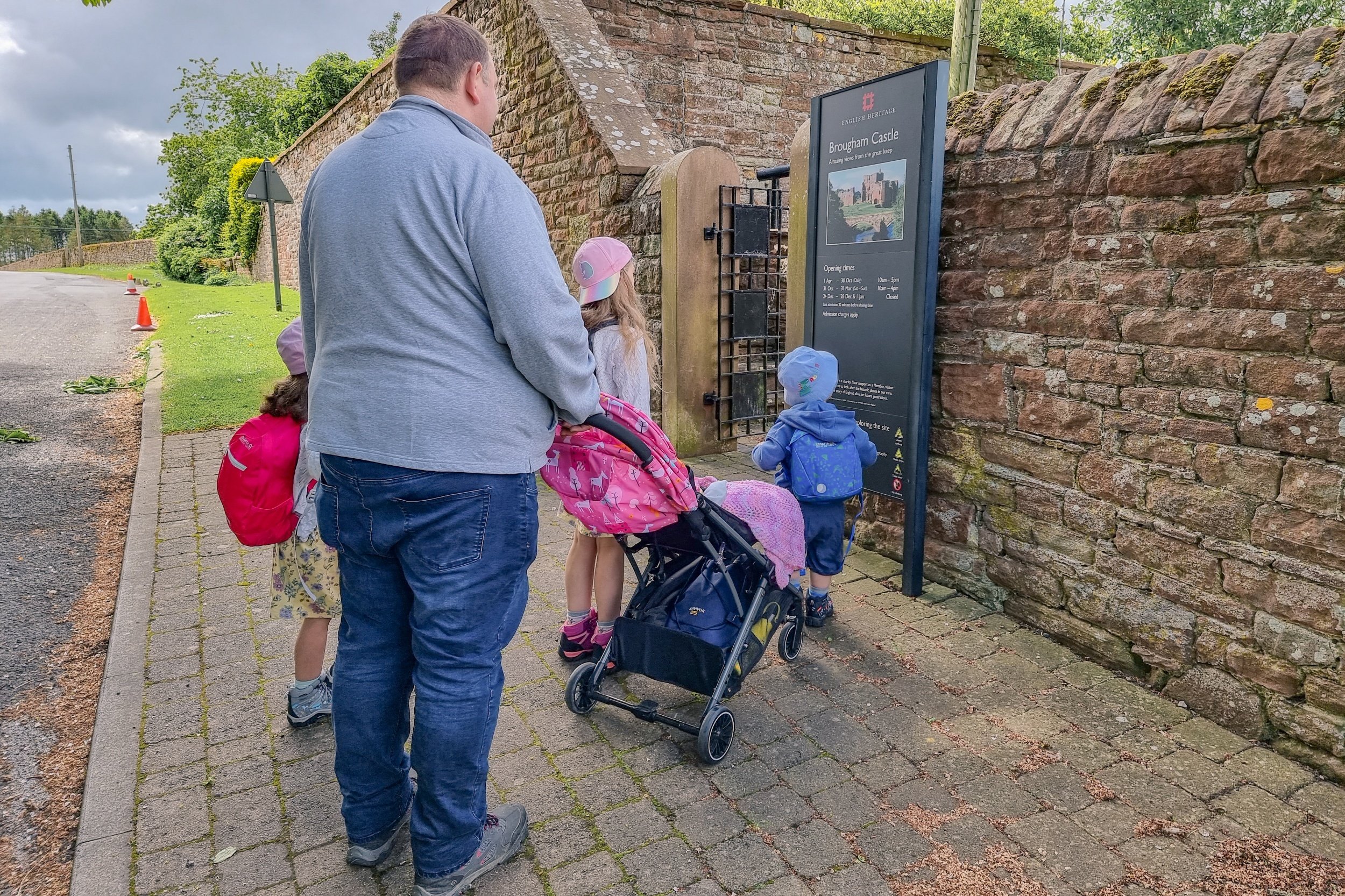 Visiting Brougham Castle
