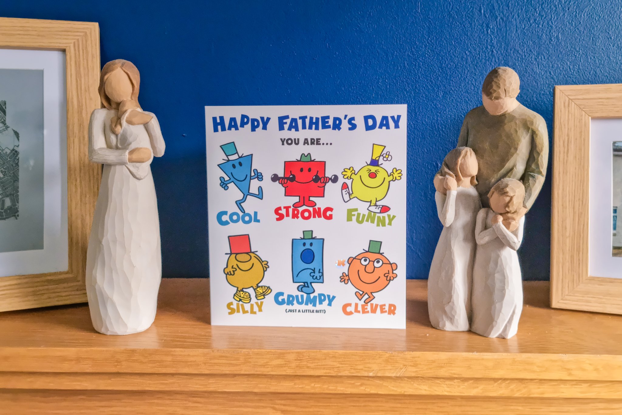 Mr Men Father's Day card from Danilo