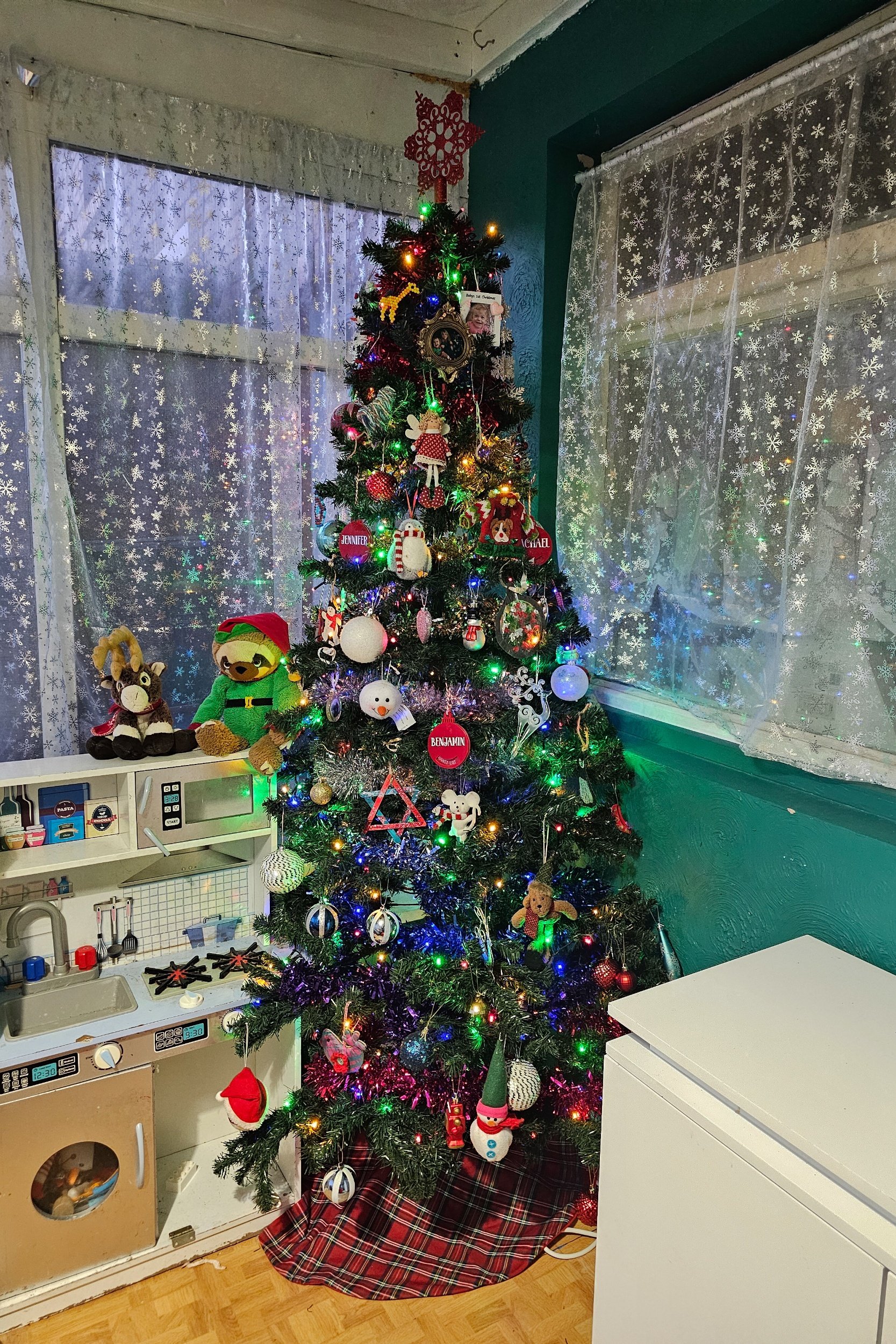 Playroom Christmas tree