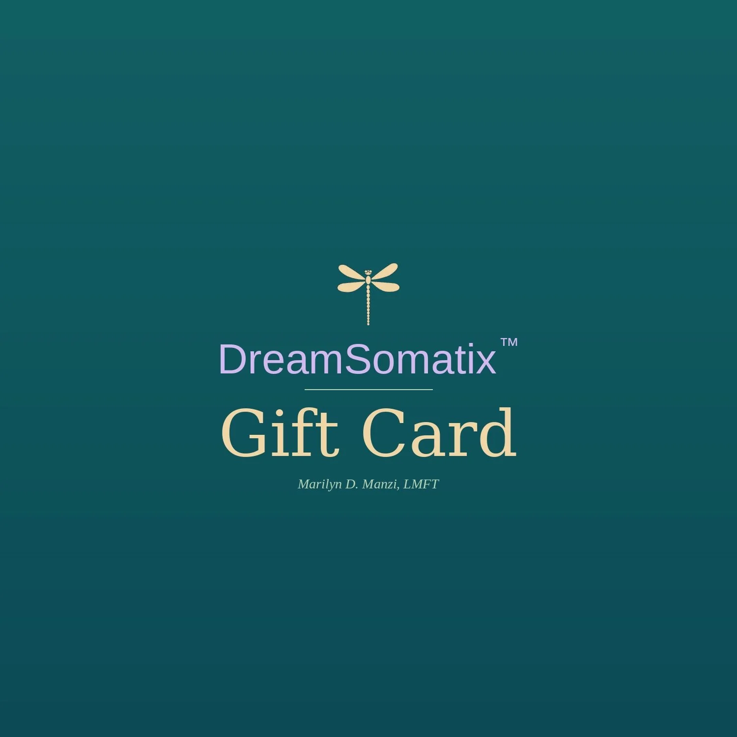 Dream Psychotherapy© Workshop Gift Card