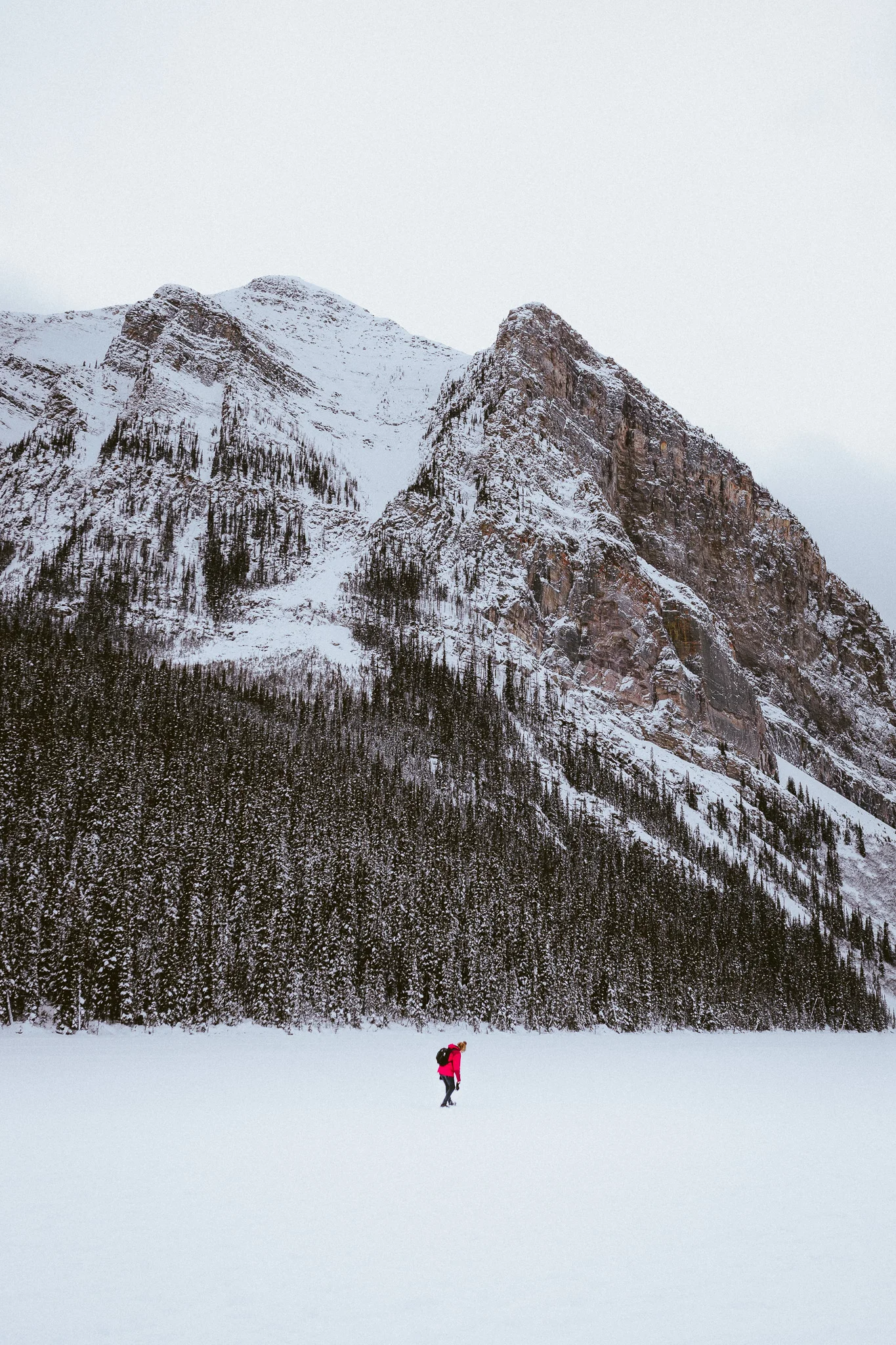 FROZEN LAKE LOUISE