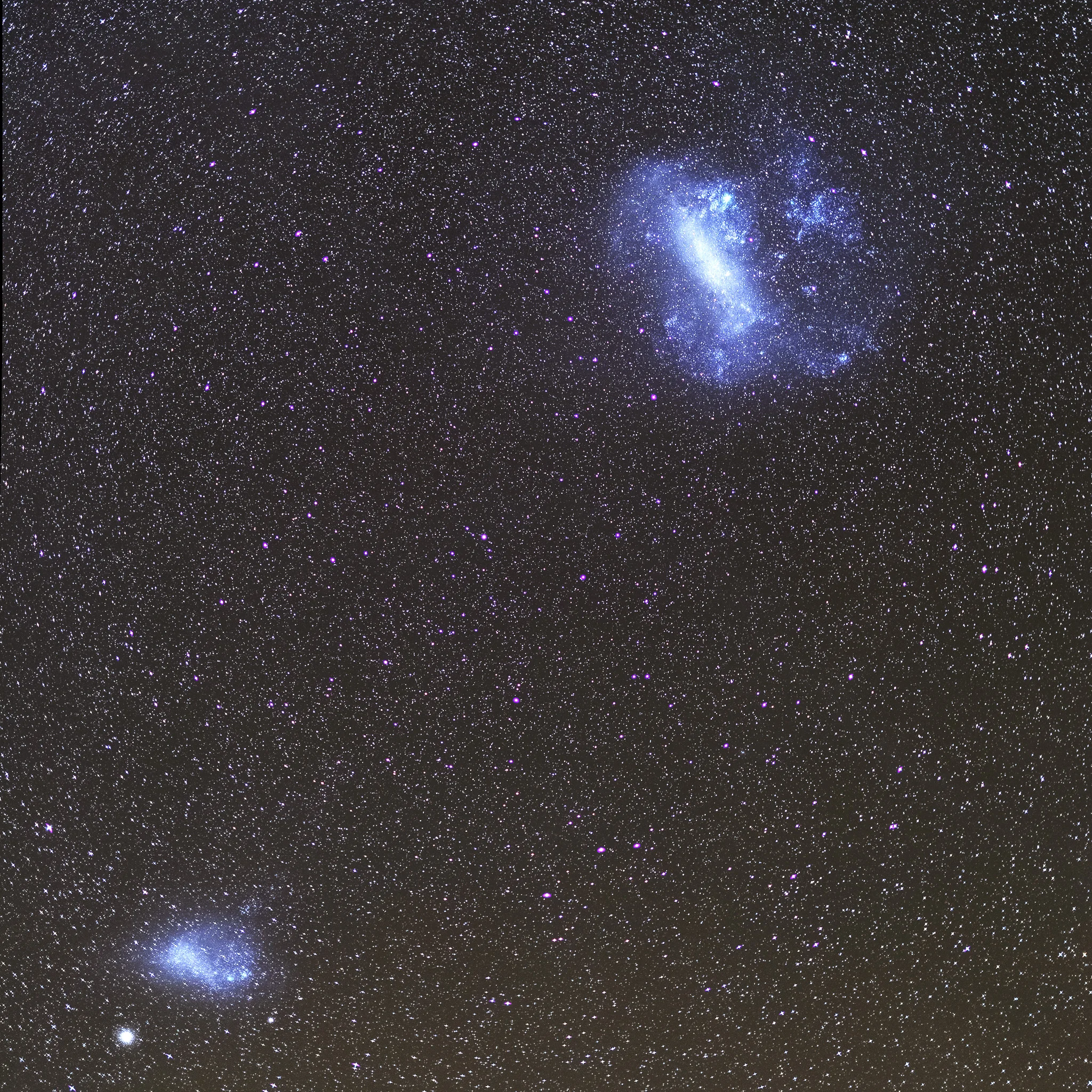 LARGE & SMALL MAGELLANIC CLOUD
