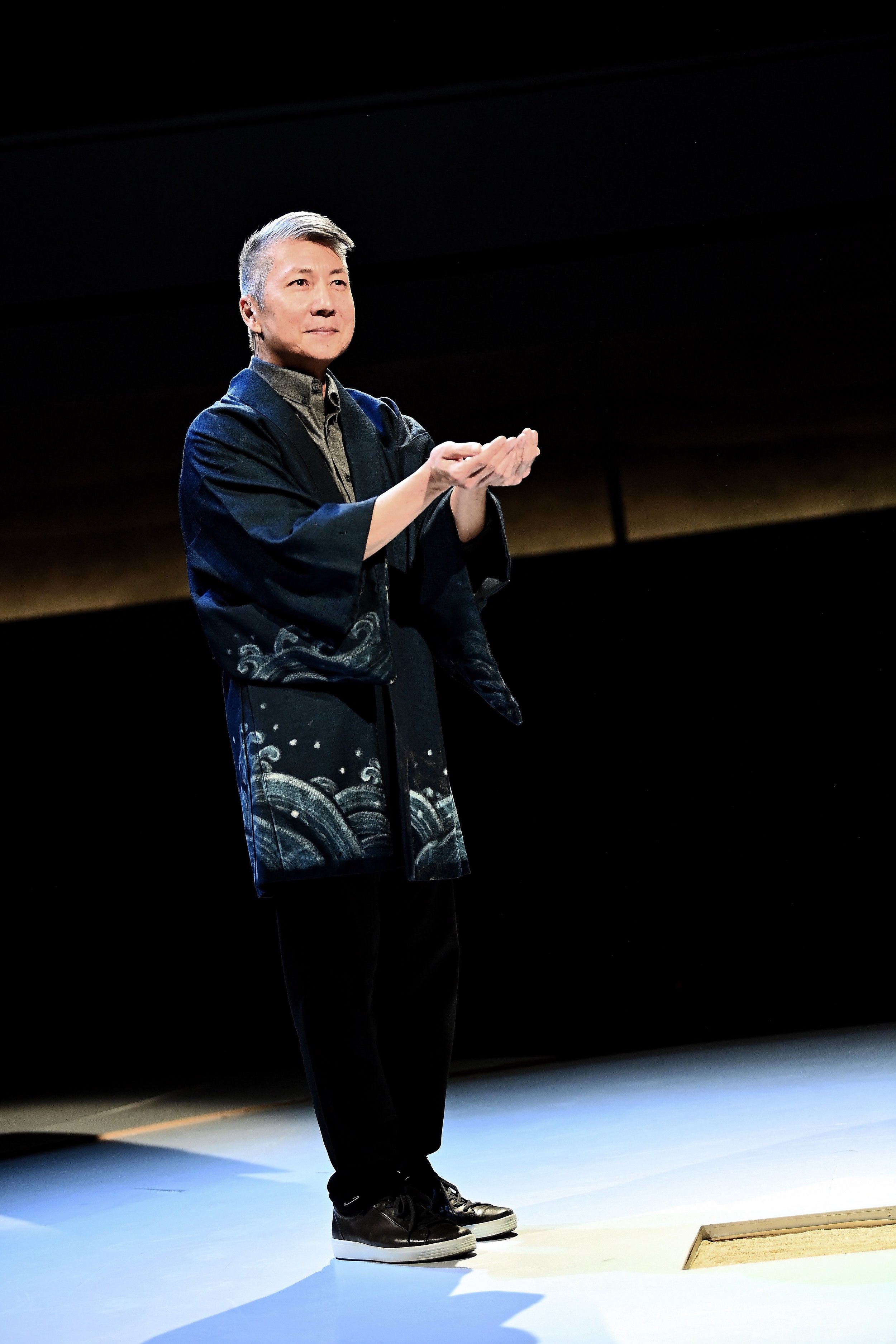 14.	Jason Ma (Reciter) in Pacific Overtures at Signature Theatre. Photo by Shannon Finney.jpg