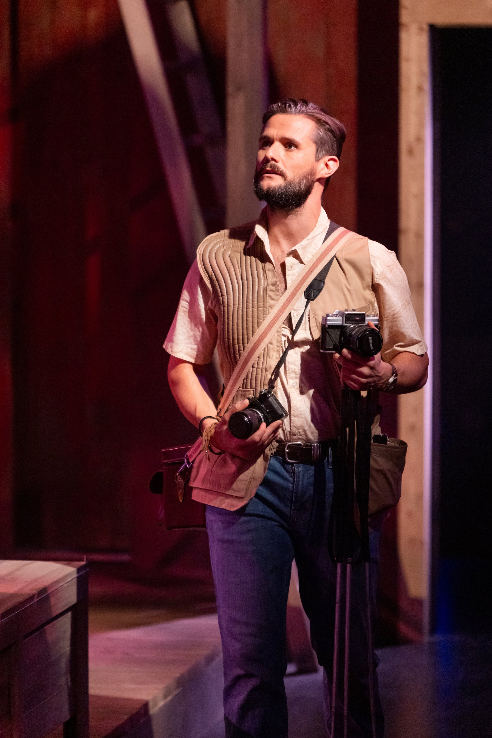 12.	Mark Evans (Robert Kincaid) in The Bridges of Madison County at Signature Theatre. Photo by Christopher Mueller.jpg
