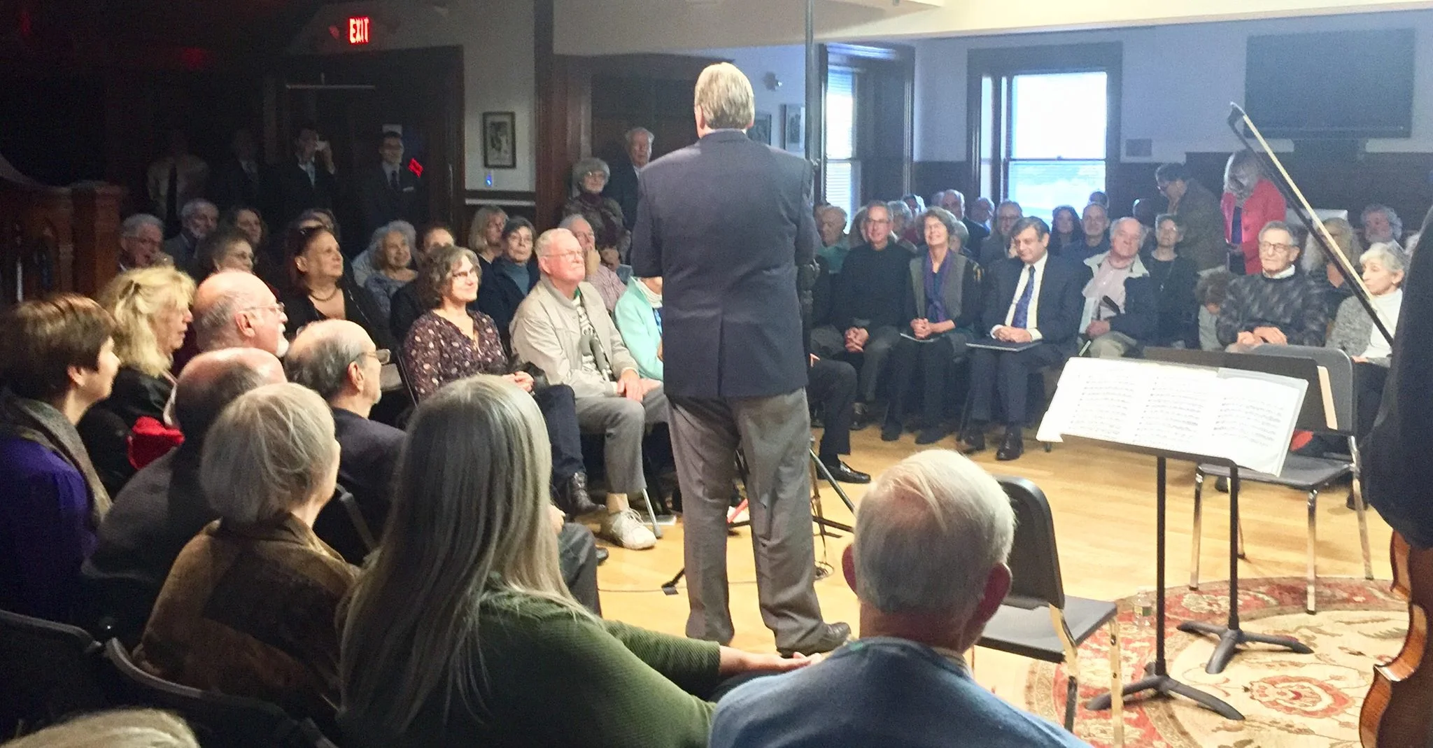 ANMS Board president, Chris Markiewicz, thanked the audience for celebrating this milestone with the school and acknowledged Bowes’ contributions to the school throughout her tenure.