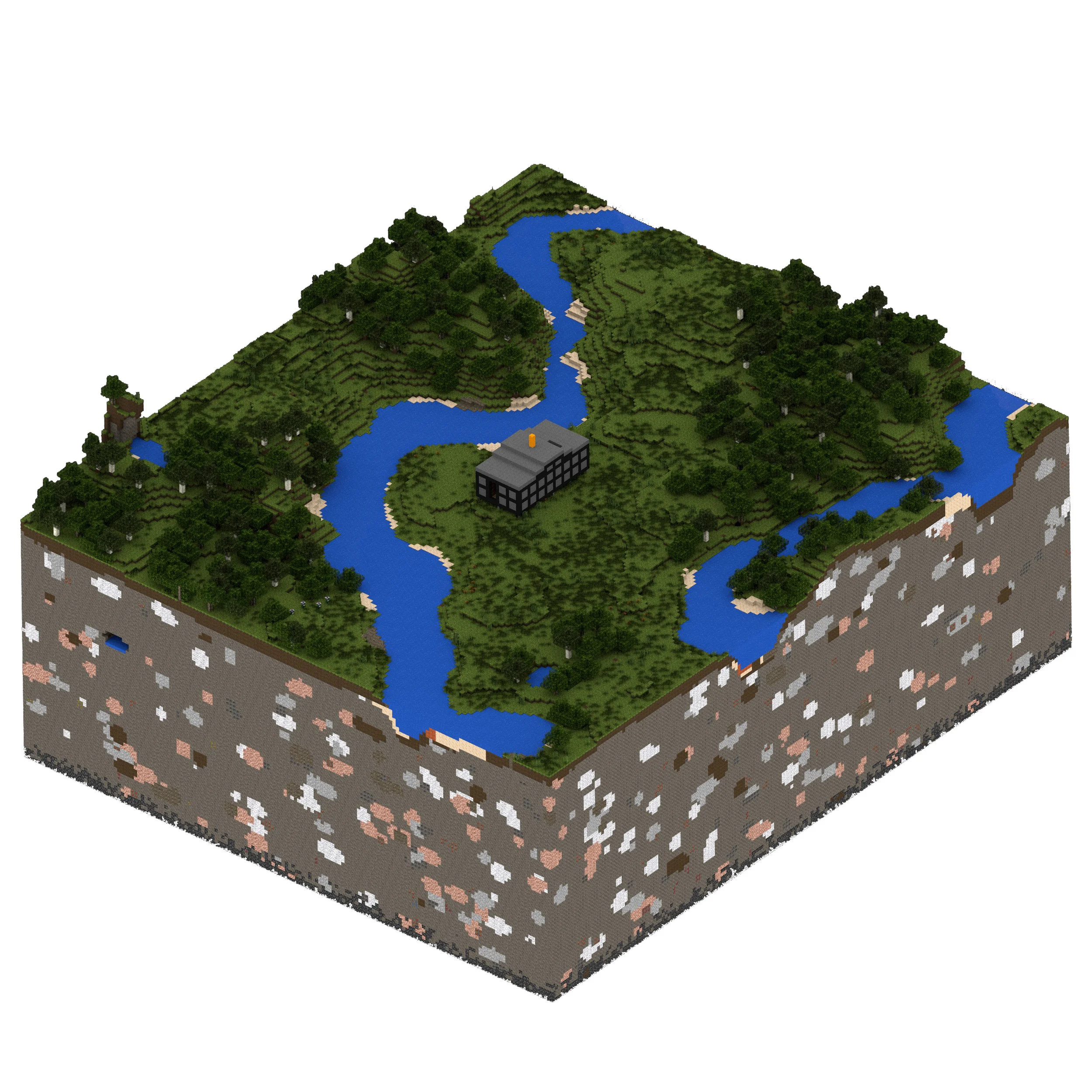 Shed - minecraft render