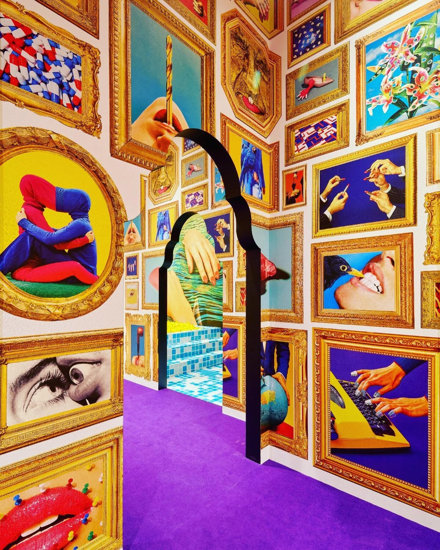 💥 Impressions of &lsquo;Run As Slow As You Can&rsquo; - largest show to date and India debut of creative studio and image-only magazine TOILETPAPER, founded by Maurizio Cattelan and Pierpaolo Ferrari. Divided into four chapters, the exhibition chall