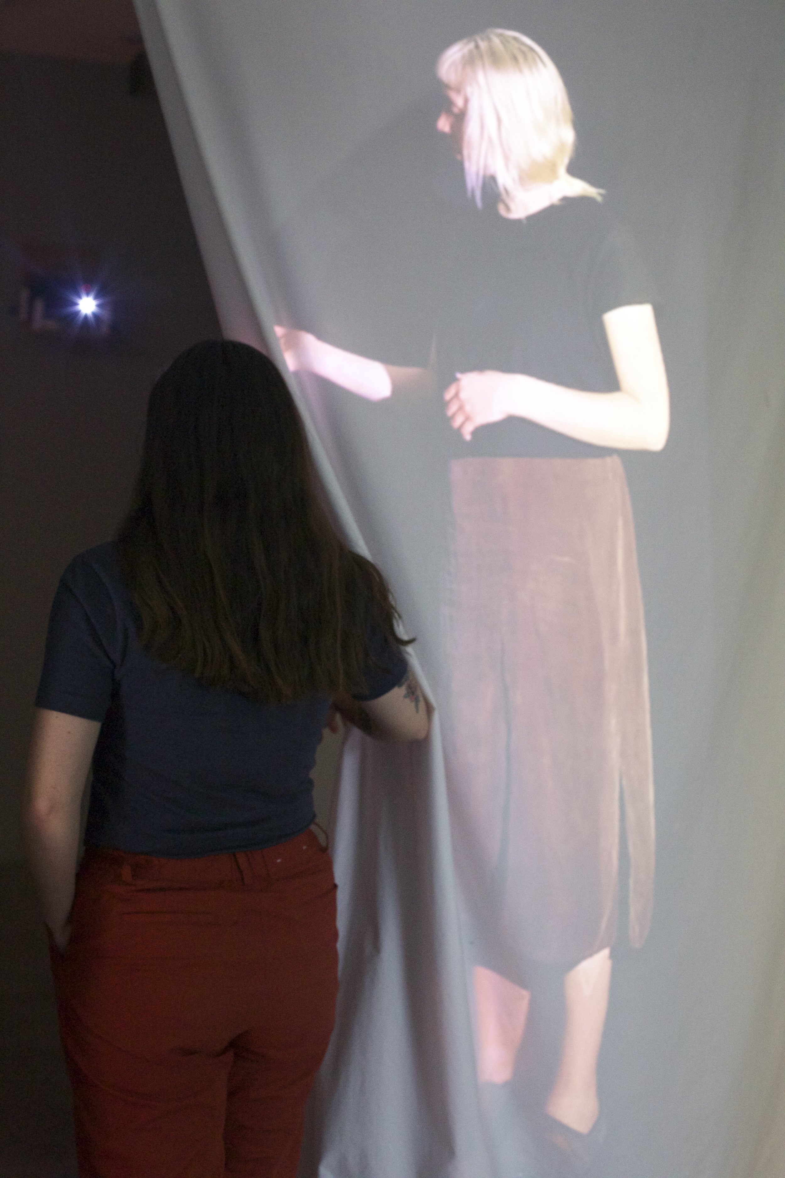  Installation view, scroll through for entrance video 