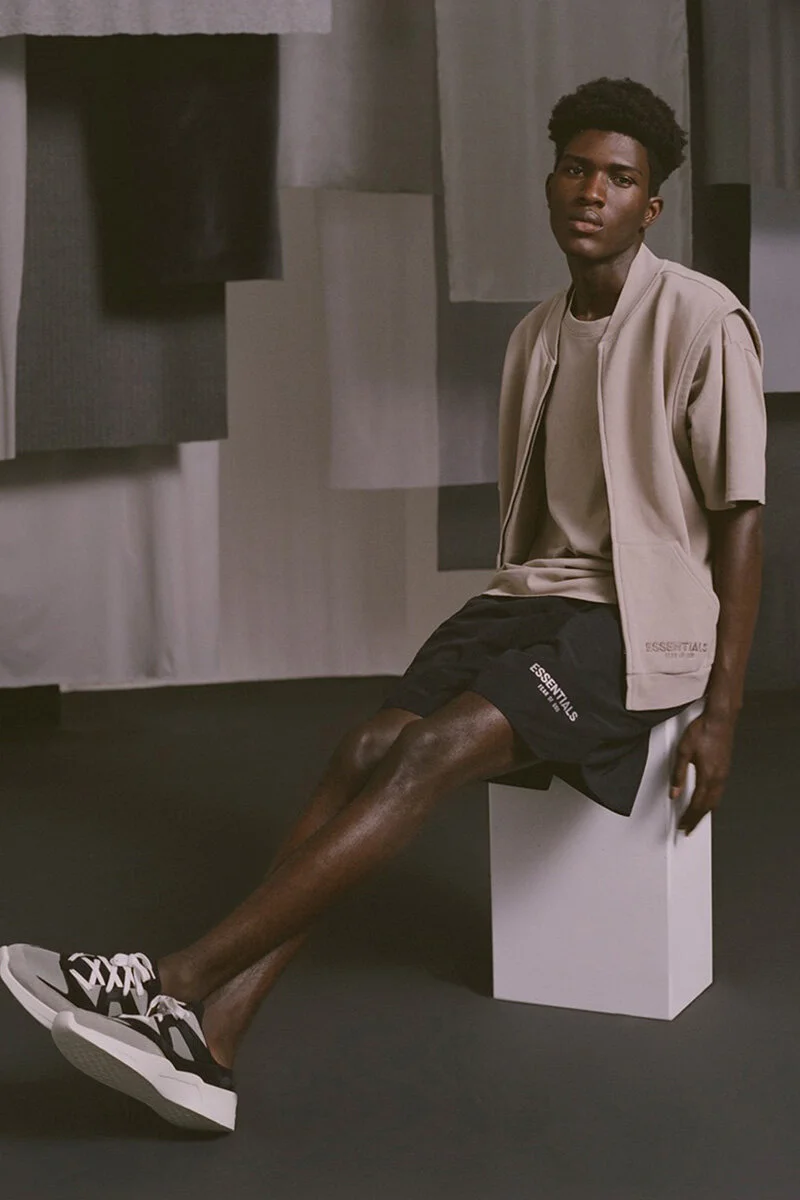 fear of god essentials backless runner