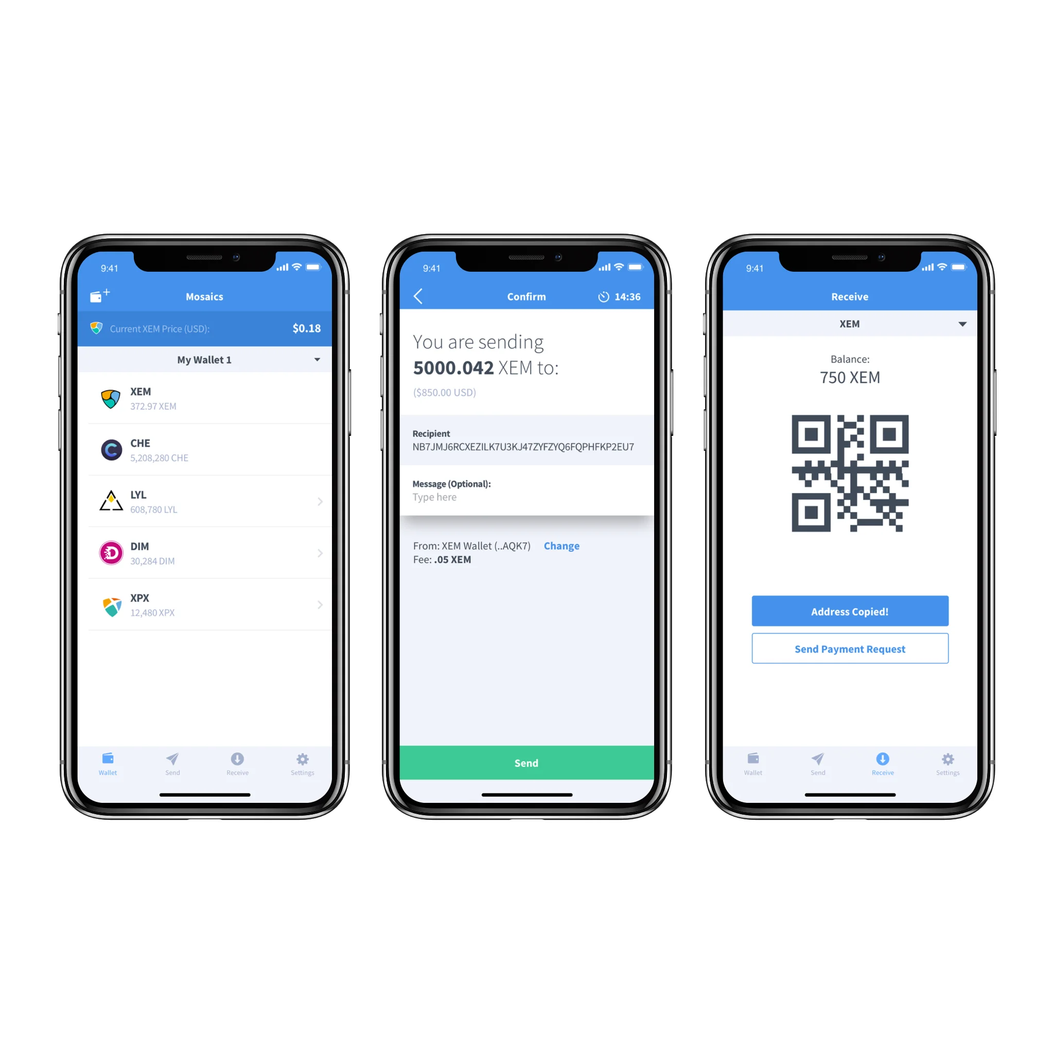METEOR CYRPTO WALLET (IOS)