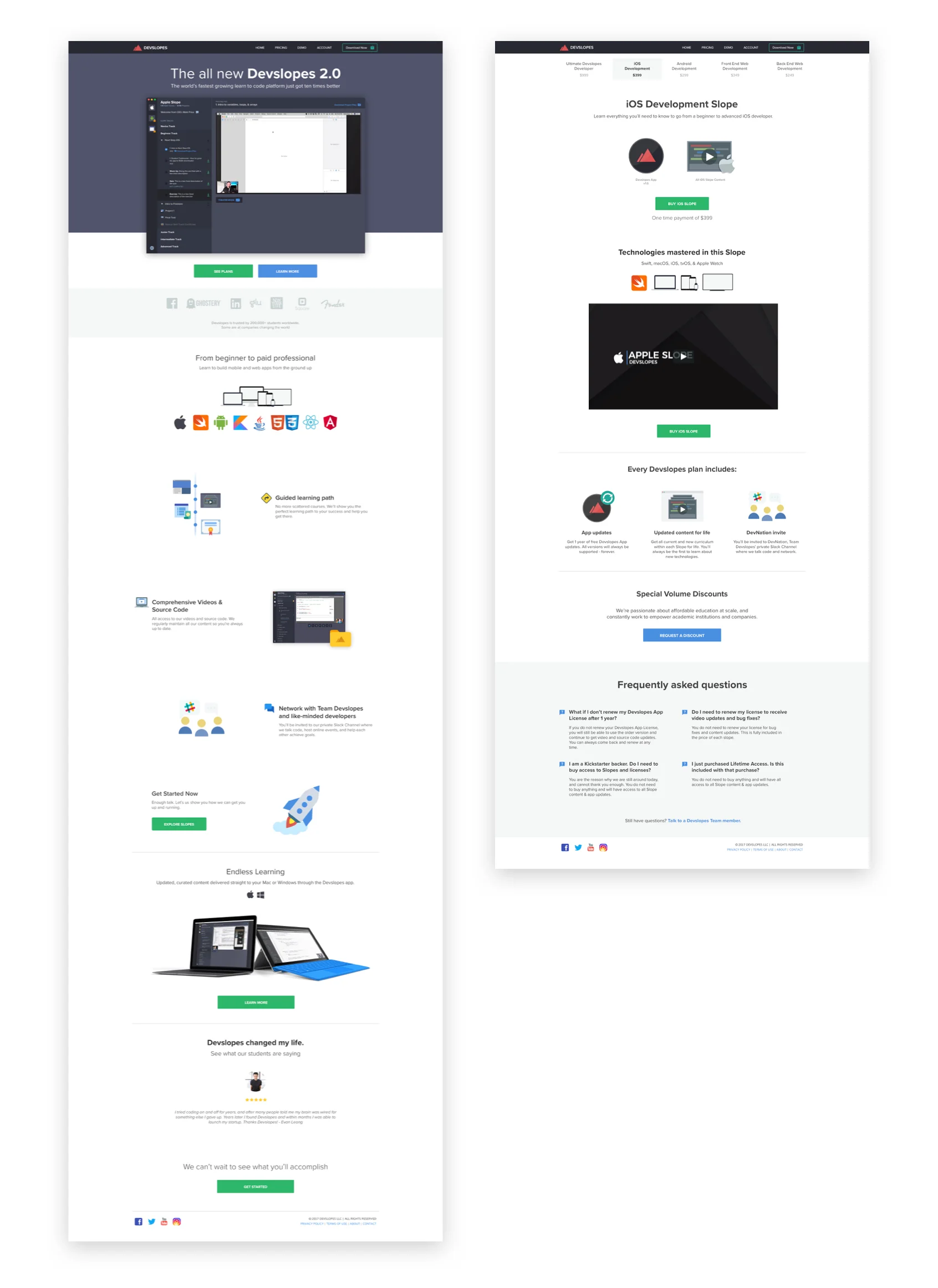 DEVSLOPES WEBSITE