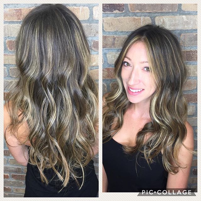 Beautiful brunette! #hushushbangbang #brunette #balayage #highlights #ocstylit's #summer #beautiful #hair