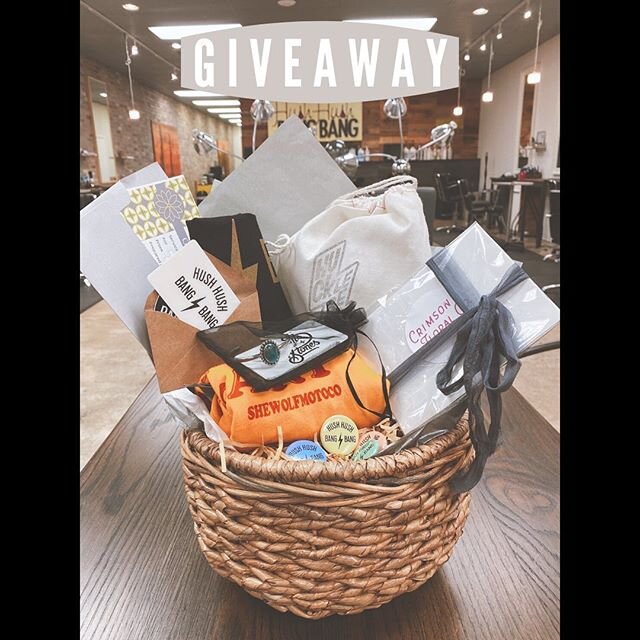 GIVEAWAY!!! We&rsquo;ve teamed up with our favorite lady led small businesses to put together an amazing basket to get one of you lucky ladies through this quarantine! 
You MUST follow all businesses tagged below, share to your story, and tag a frien