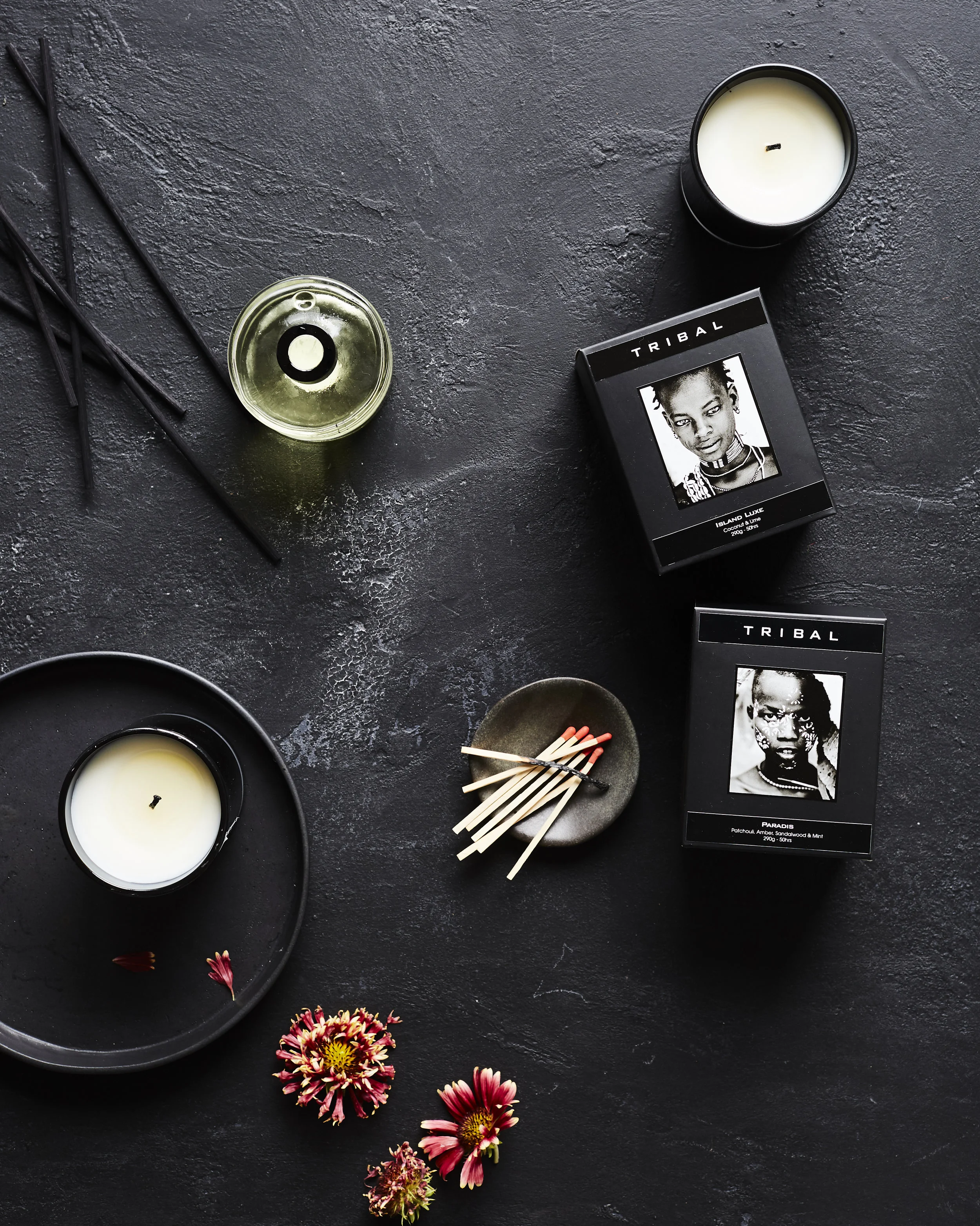 A'SH CANDLES TRIBAL WITH JESSIE PRINCE