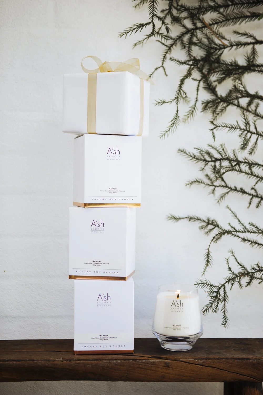 A'SH CANDLES WITH RAFFAELLA DICE