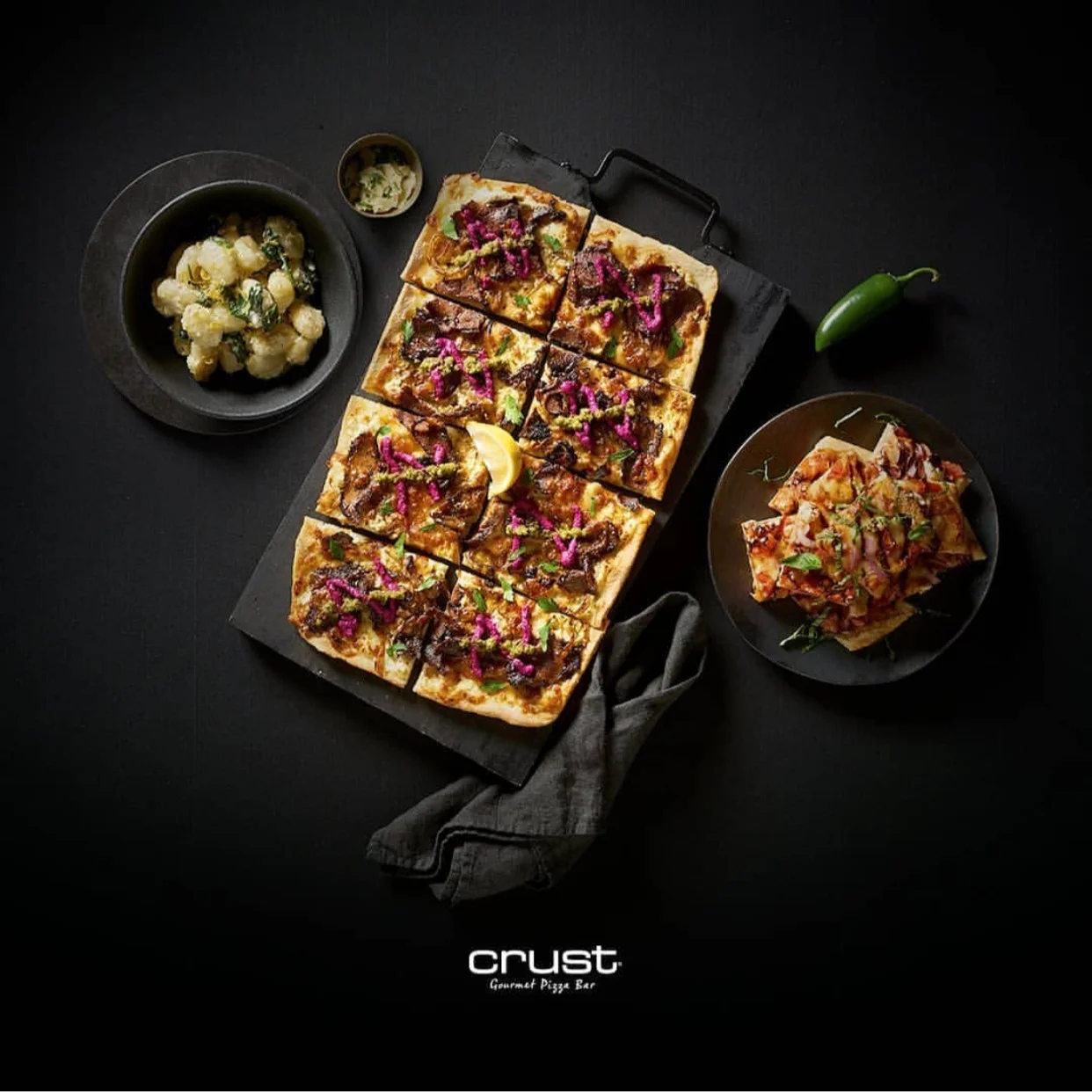 CRUST PIZZA WITH CATHY TAYLOR