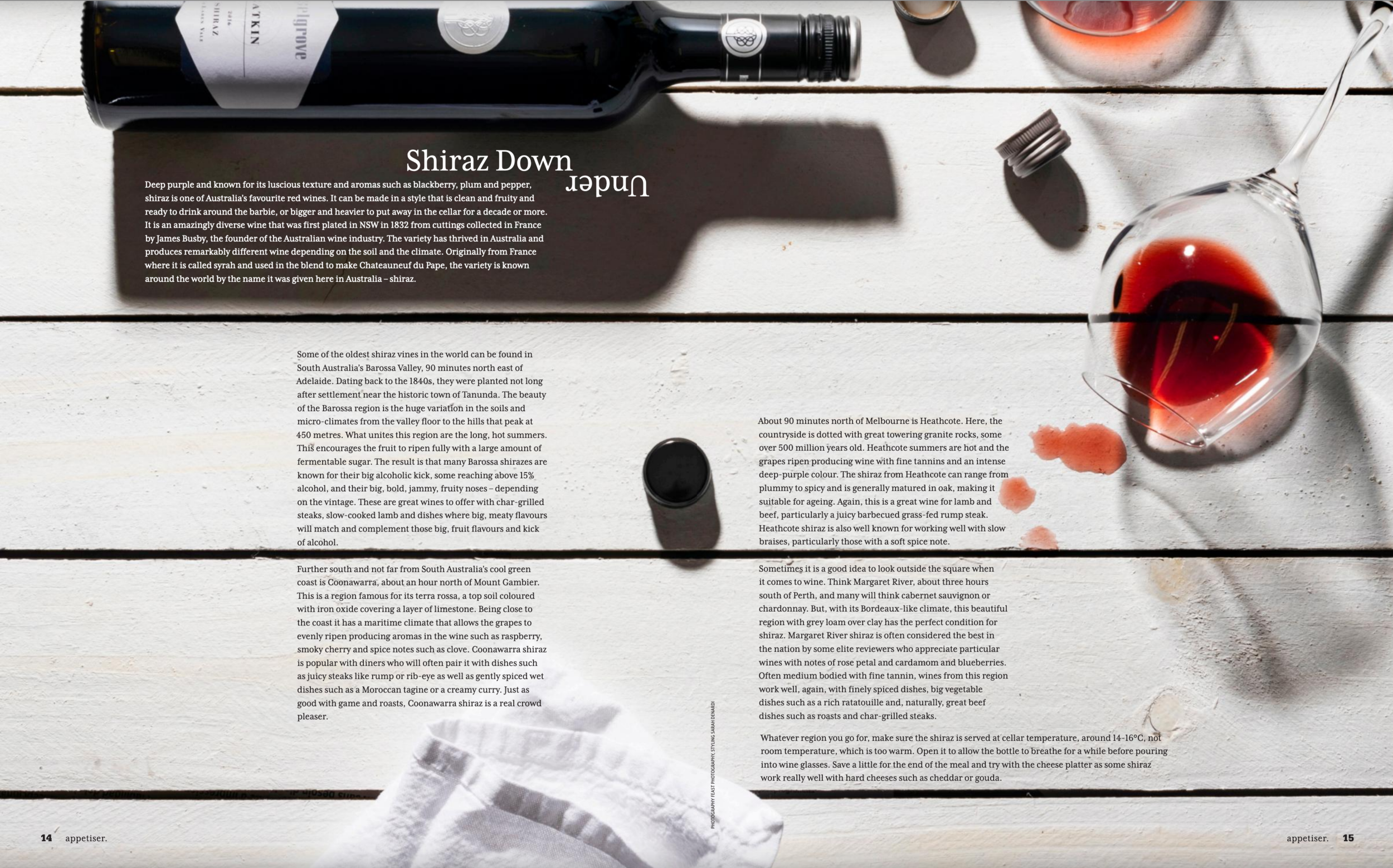Appetiser Magazine- Bidfoods with Feast Photography