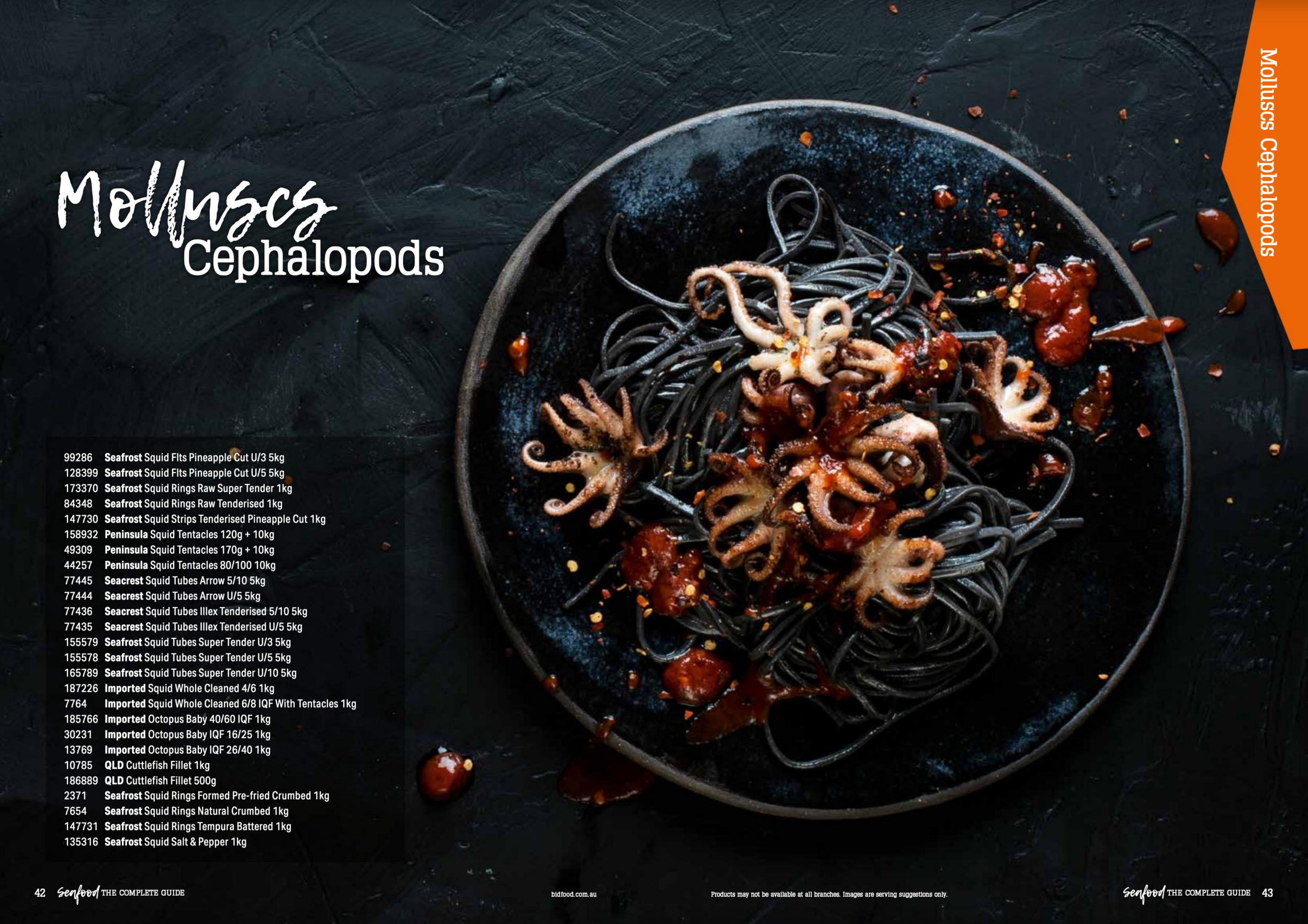 Seafood Directory Bidfood 