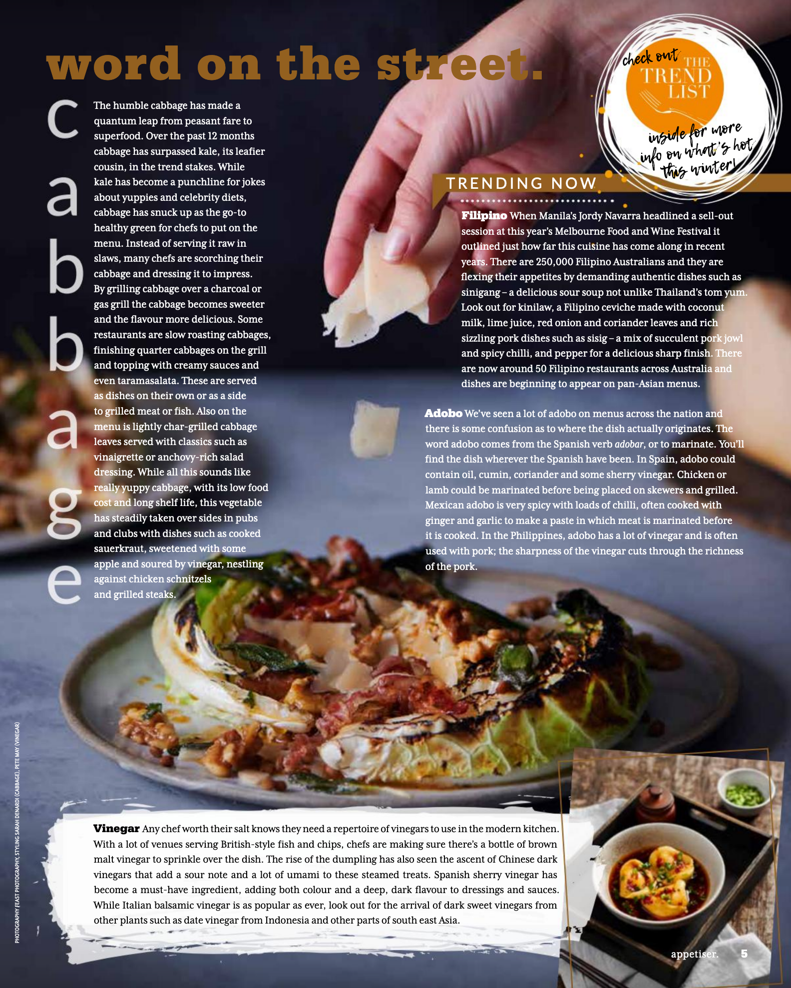 Appetiser Magazine Bidfood 