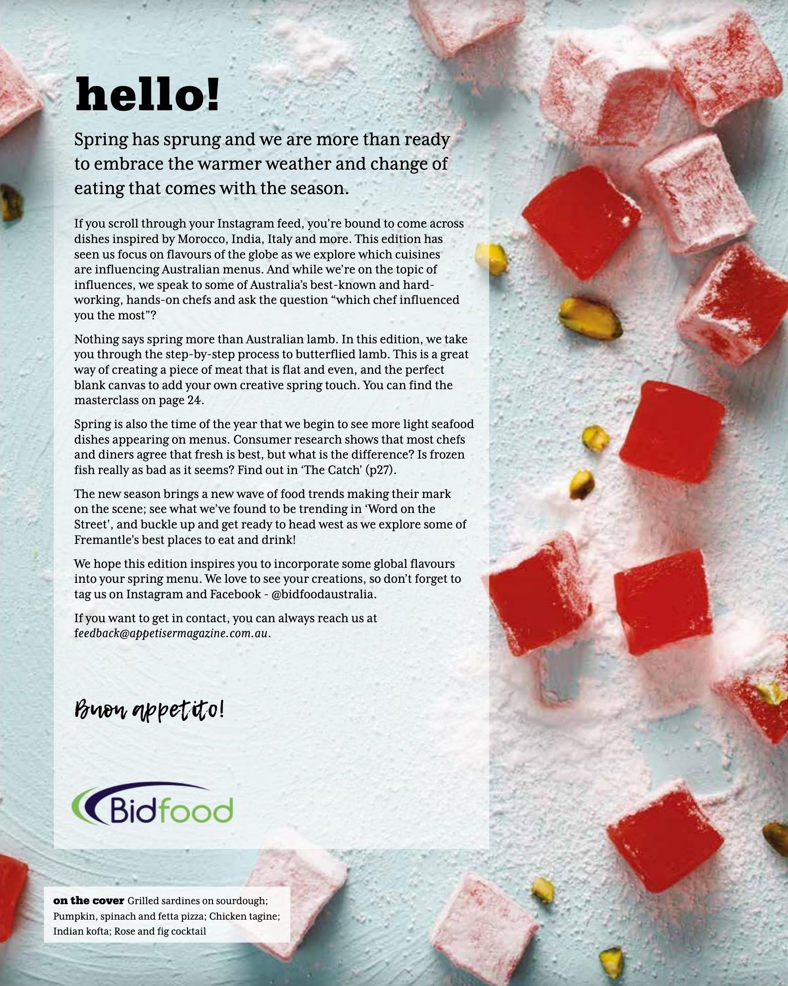 Appetiser Magazine Bidfood 