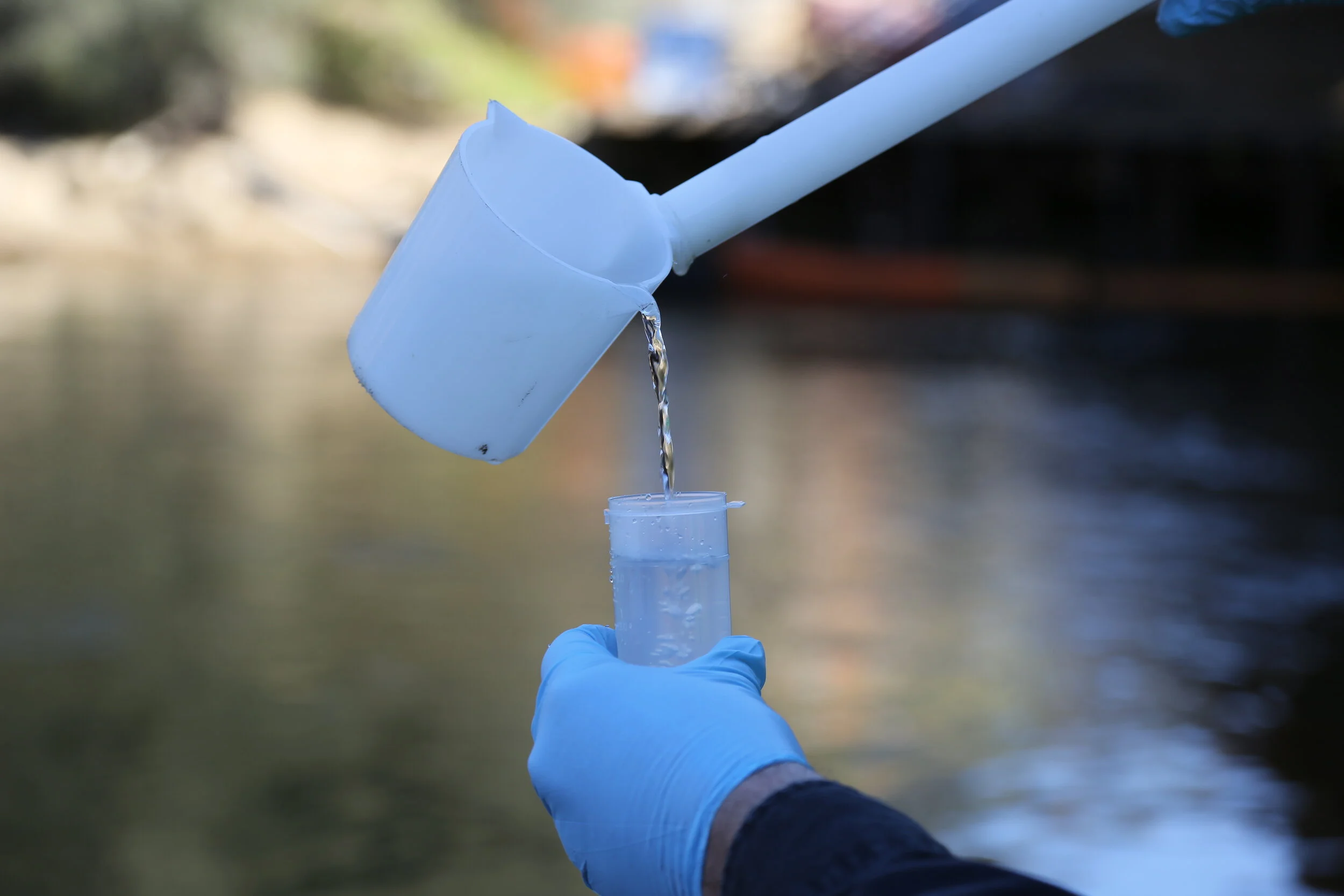 Construction Site Water Sampling