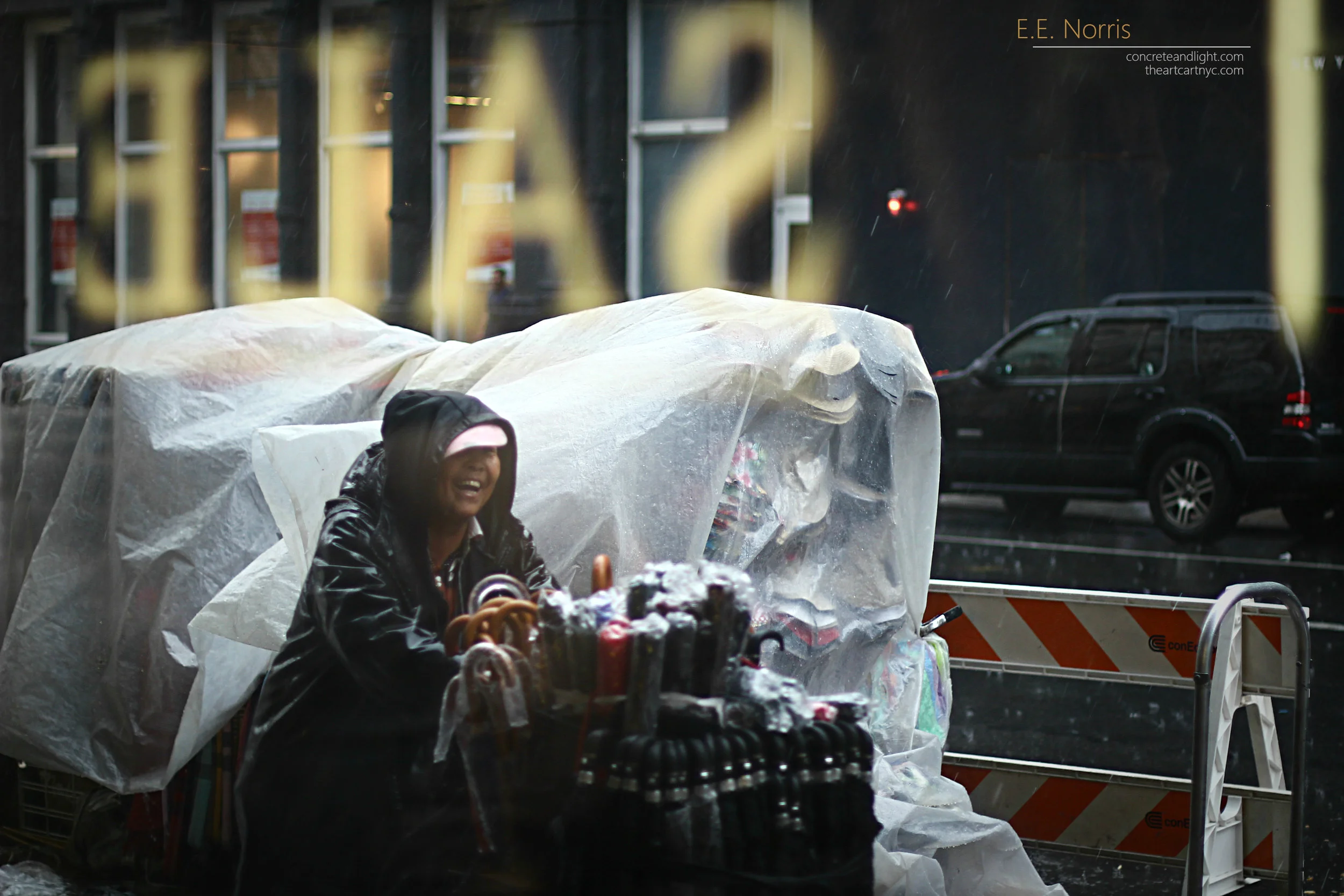 The Joyous Umbrella Seller
