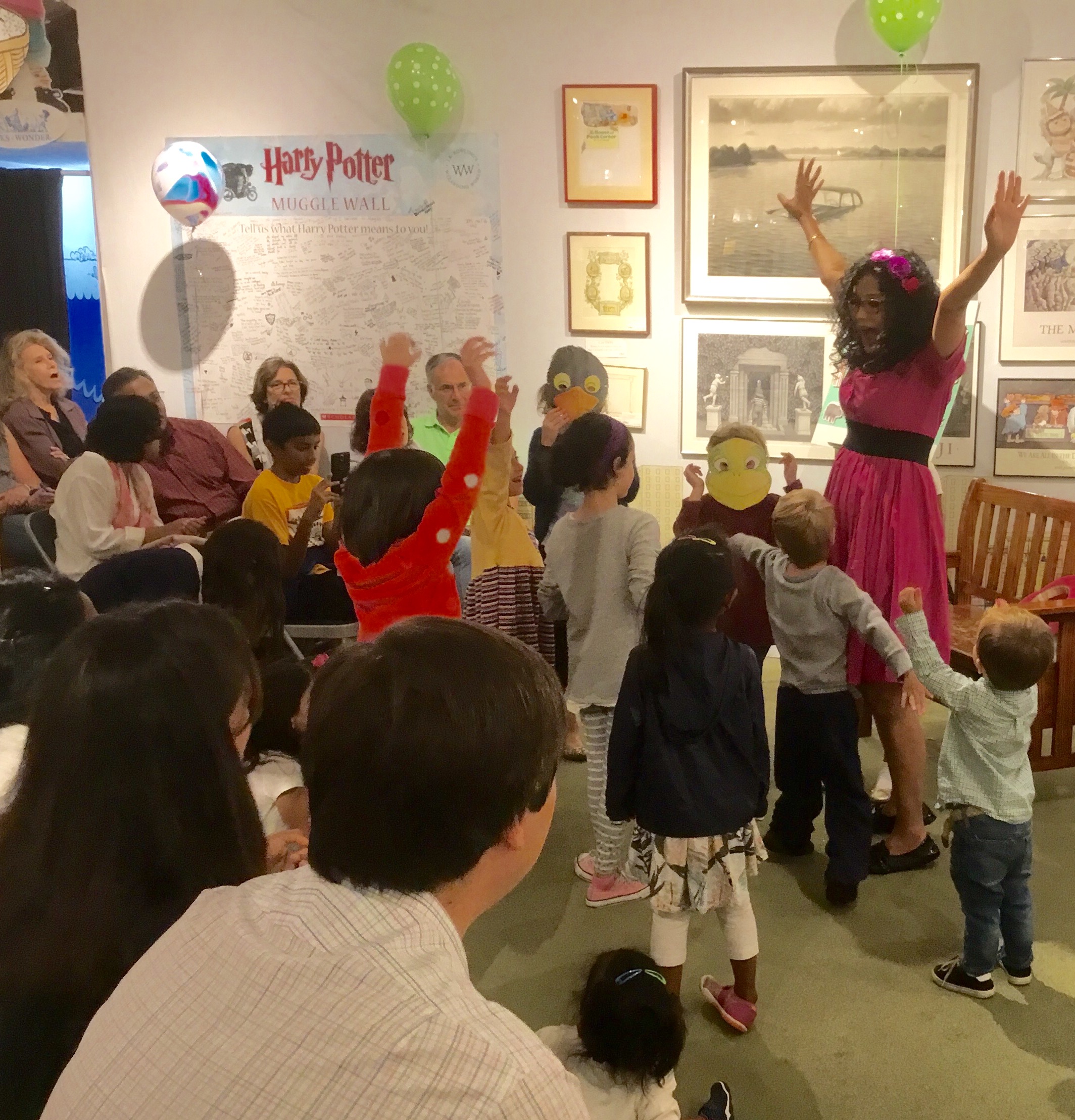 "I'm learning to Fly, with geese in the sky!" Books of Wonder, September 25, 2016