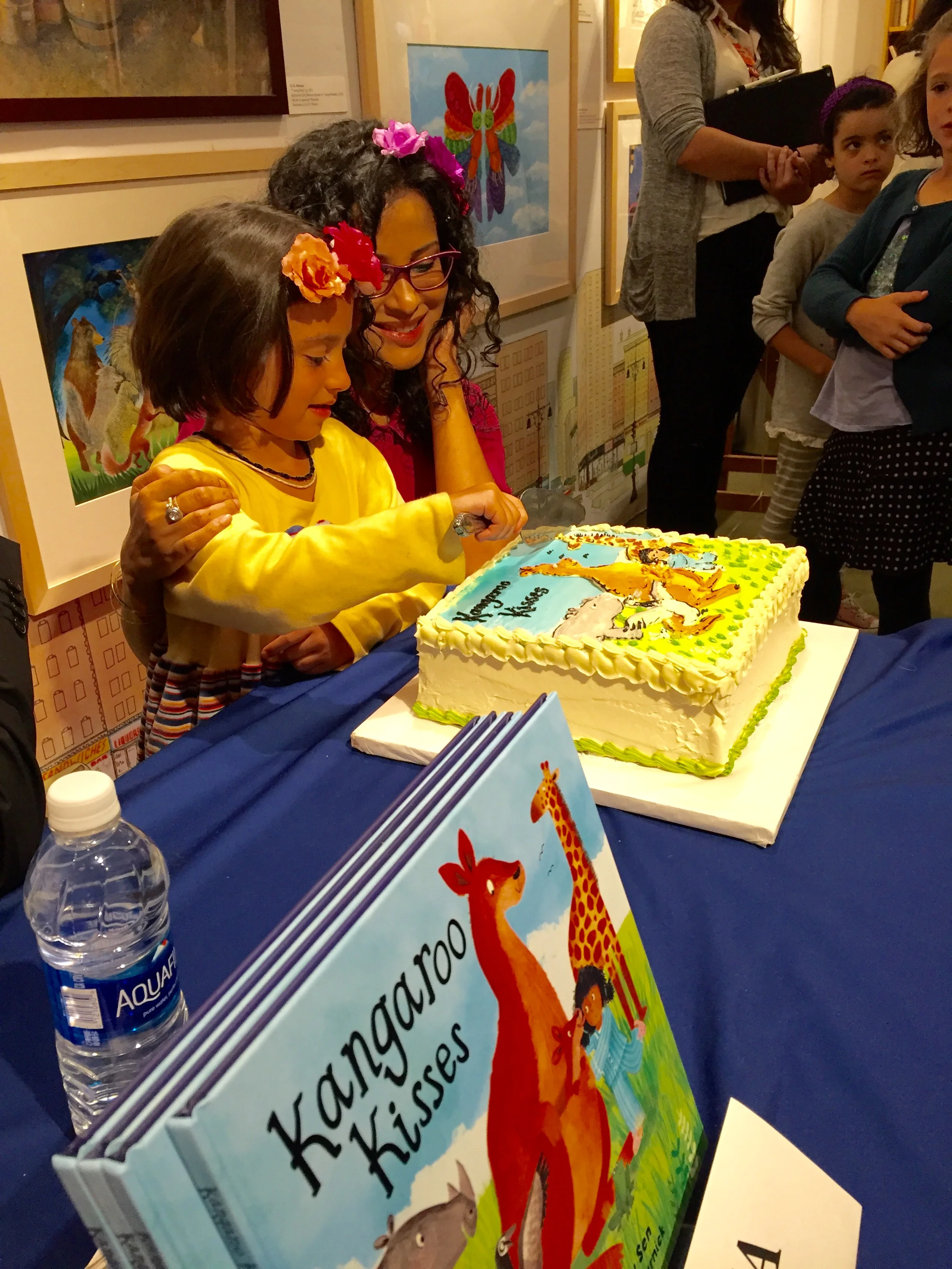 Sulakshana takes charge of the cake, Books of Wonder, September 25, 2016