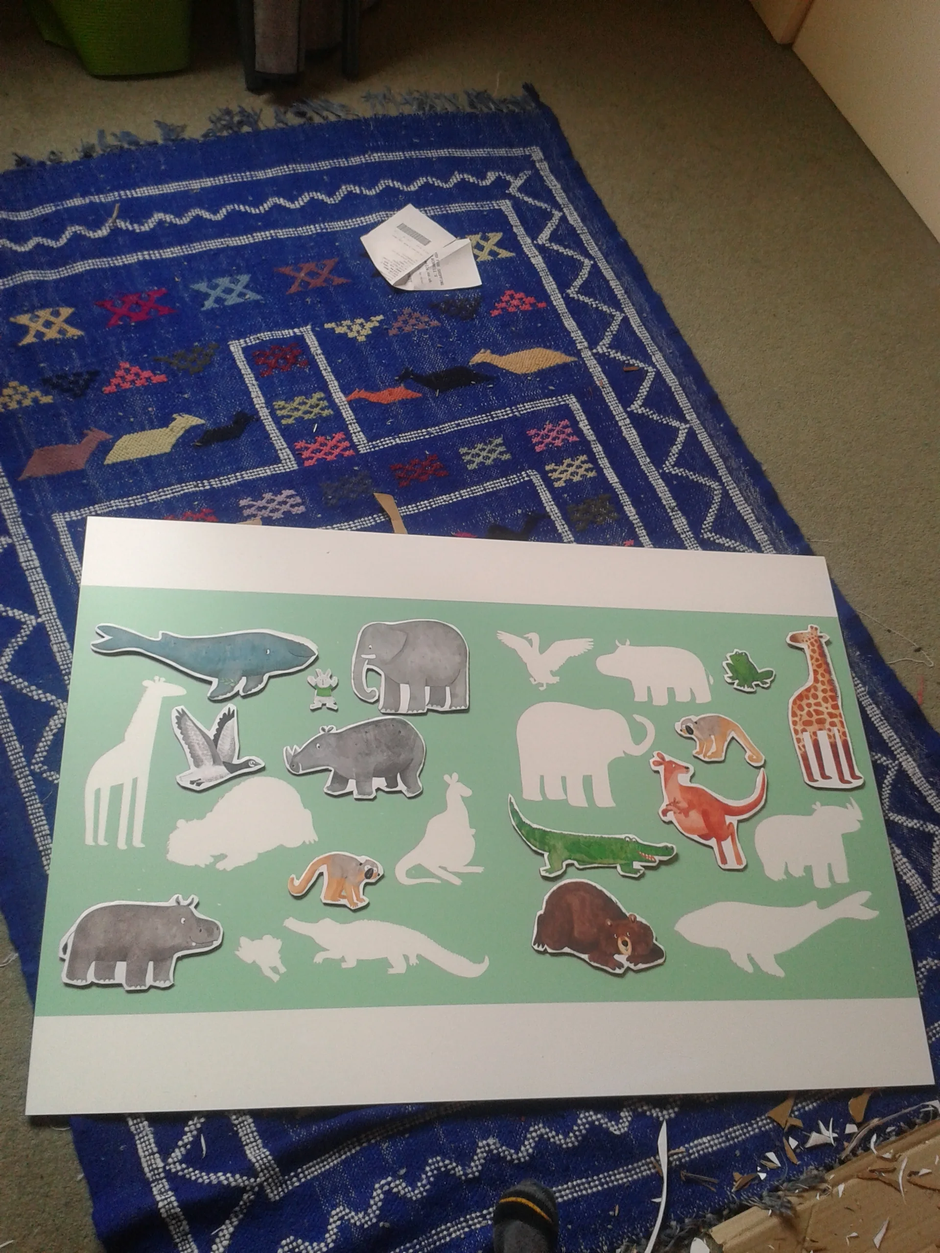 Kangaroo Kisses Animal Jigsaw Puzzle