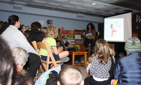 Special Storytime and Author Signing, Words Bookstore, Maplewood, New Jersey, December 10, 2016