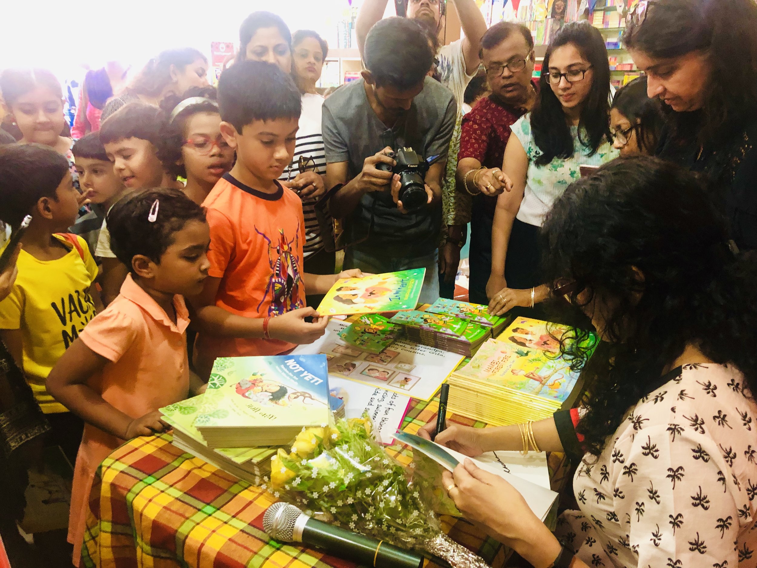 Oxford Subscription Book Club Interactive Storytelling Session, The Story Teller Bookshop, Kolkata, India April 20, 2019