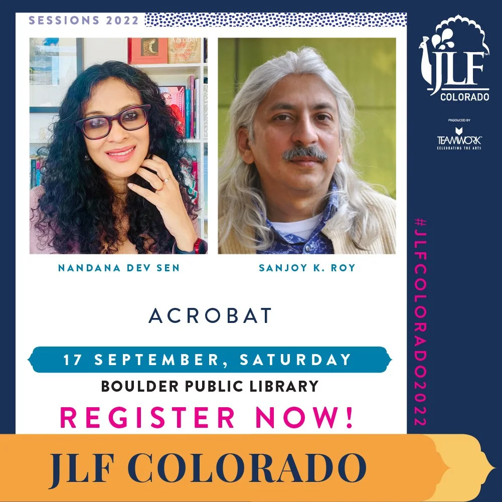 Jaipur Literature Festival Colorado 2022: In Conversation with Sanjoy K. Roy