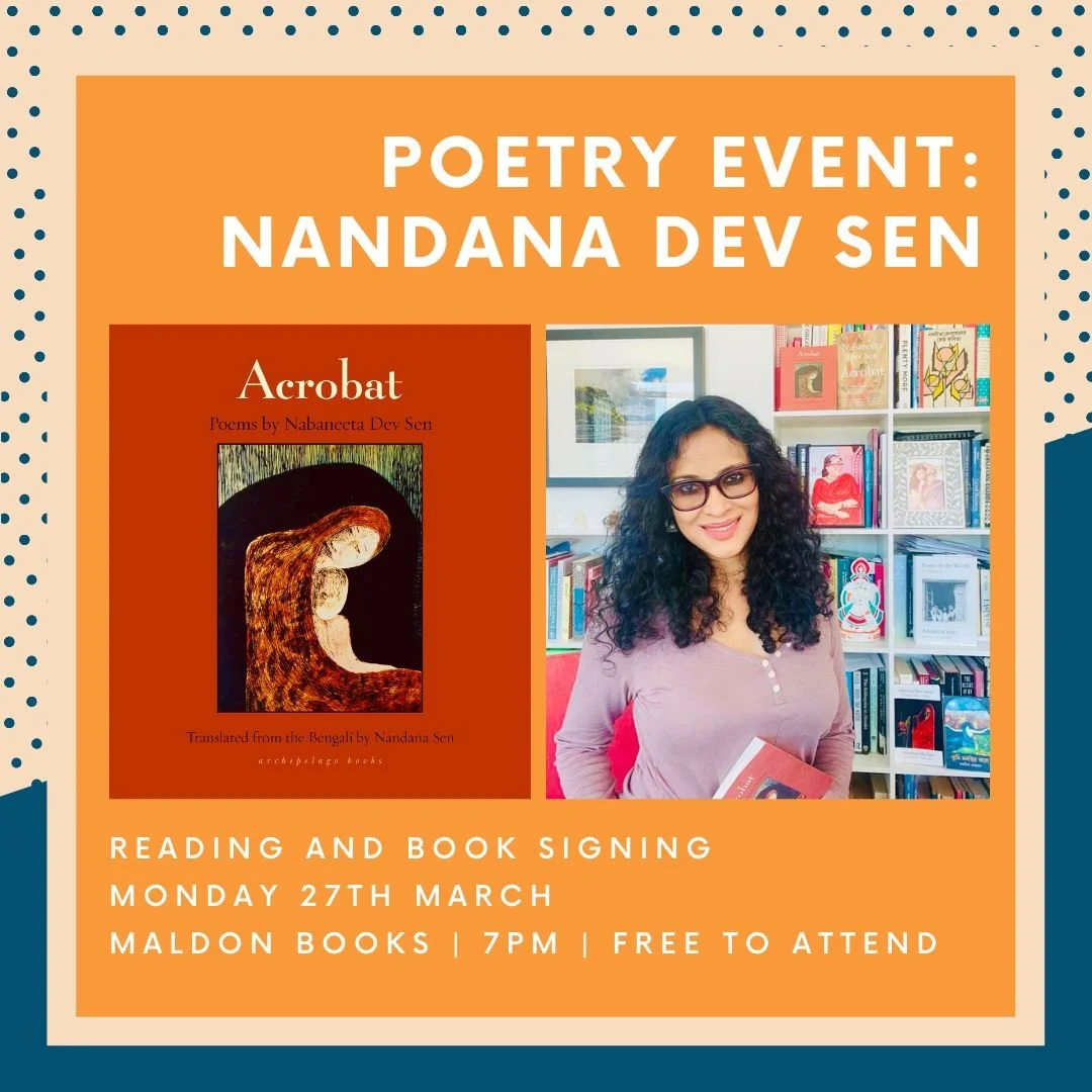 Poetry Reading: Nandana Dev Sen