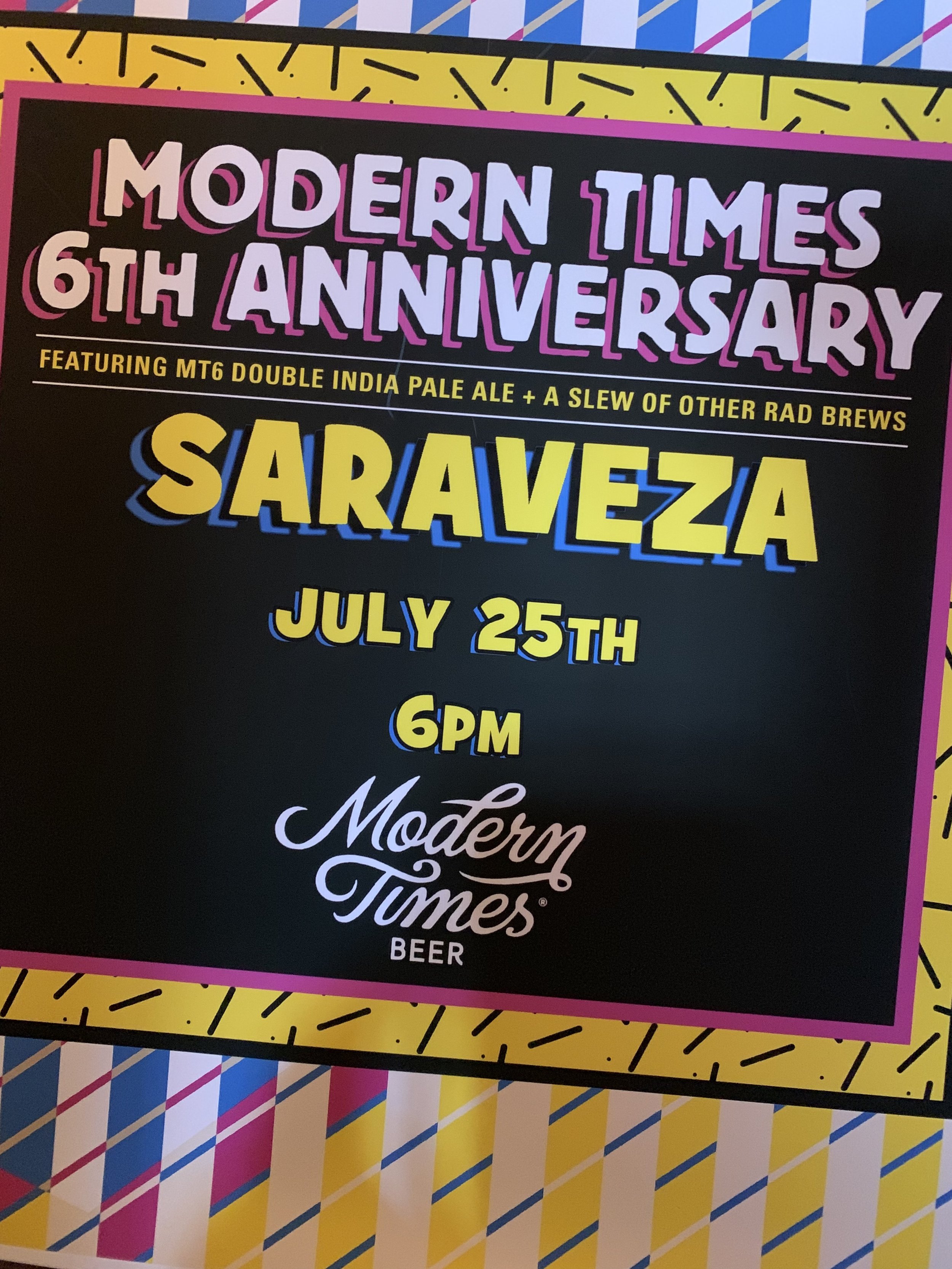 Modern Times Anniversary Celebration!