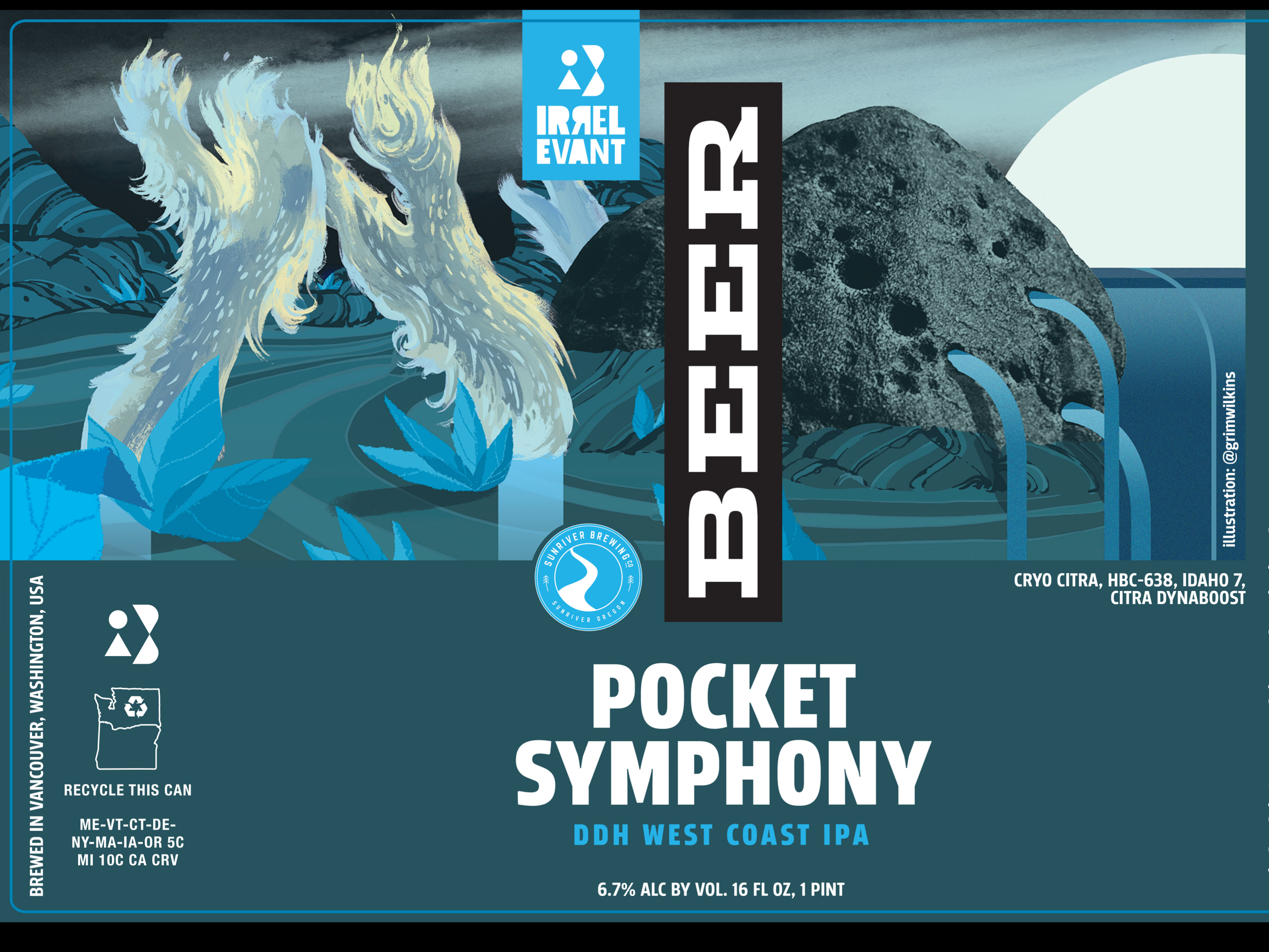 Irrelevant and Sunriver Collab and Brewery Highlight