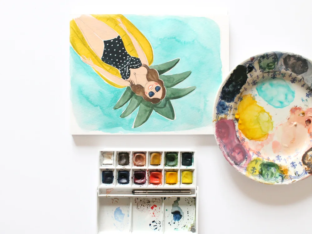 Watercolour Competition with P&O Ferries
