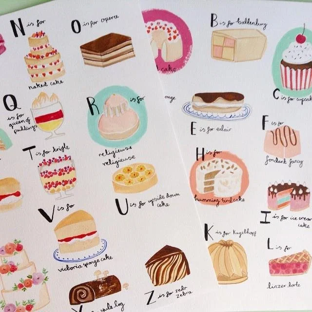 Cake my Day print for Magnetic Me