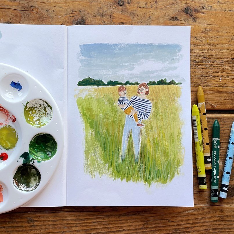 My Favourite Art Materials — Emma Block Illustration