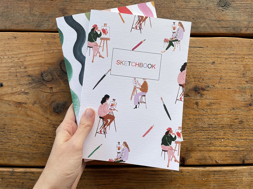 Gouache Sketchbook -Painting Ladies — Emma Block Illustration