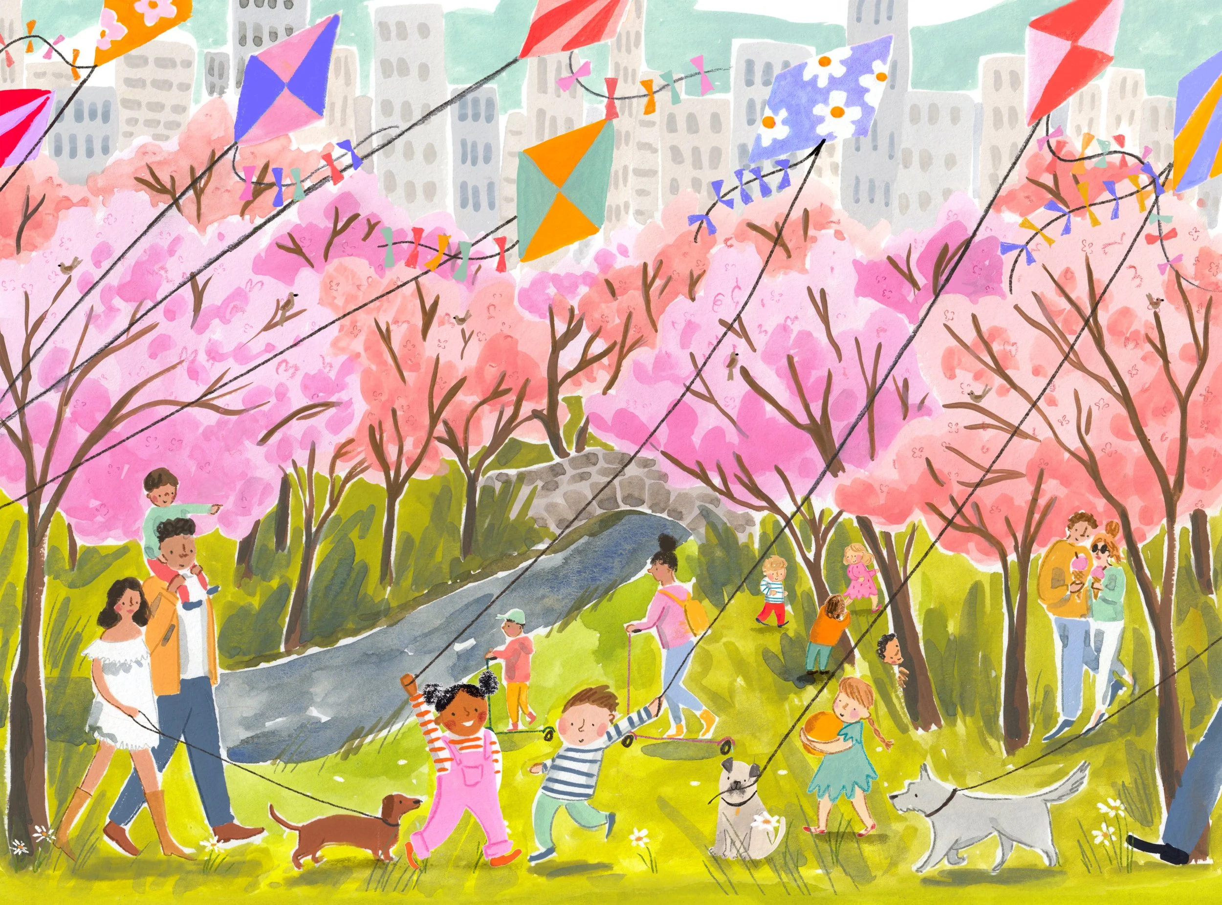 New Illustrations for Spring