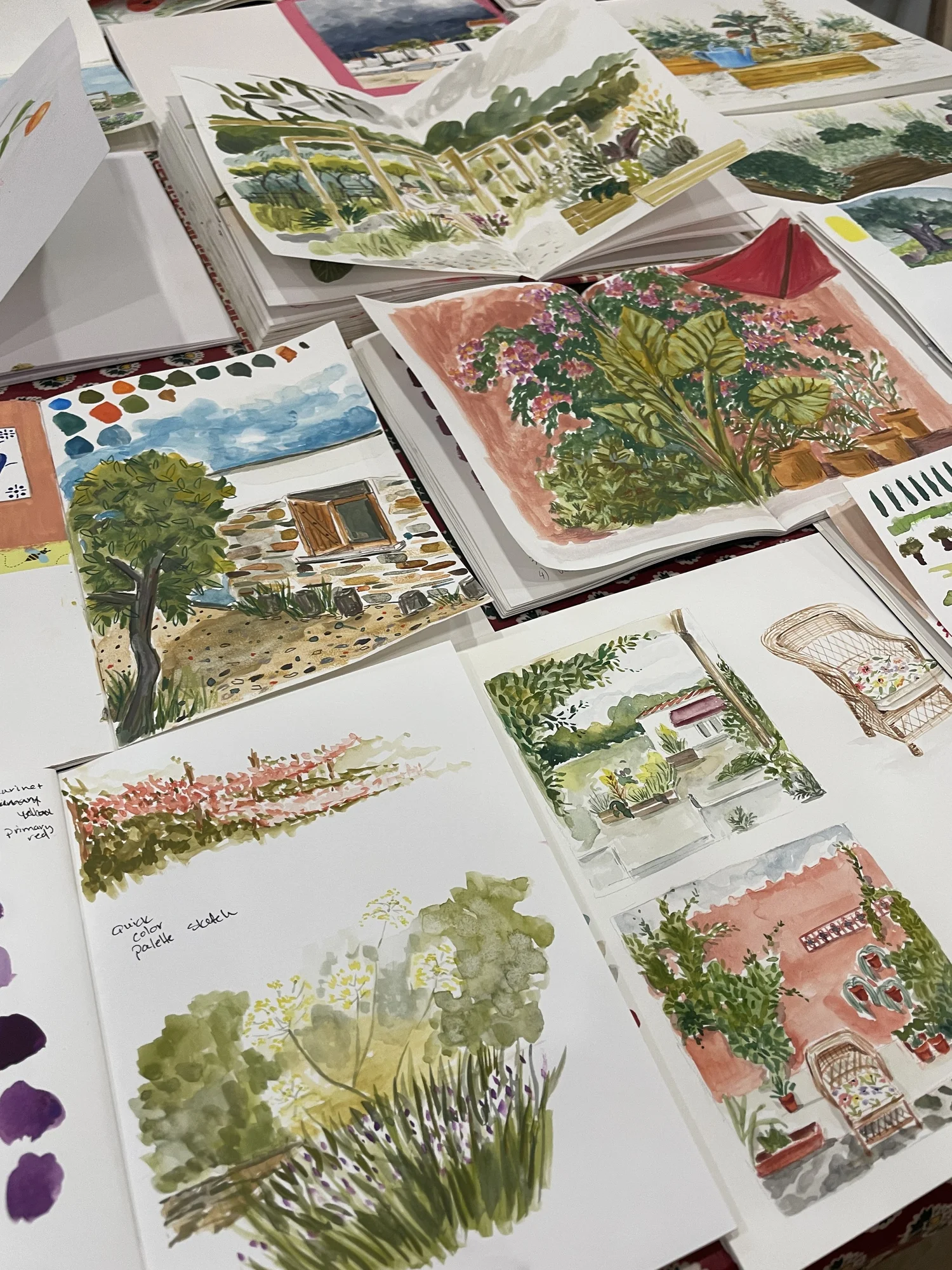 Retreats — Emma Block Illustration