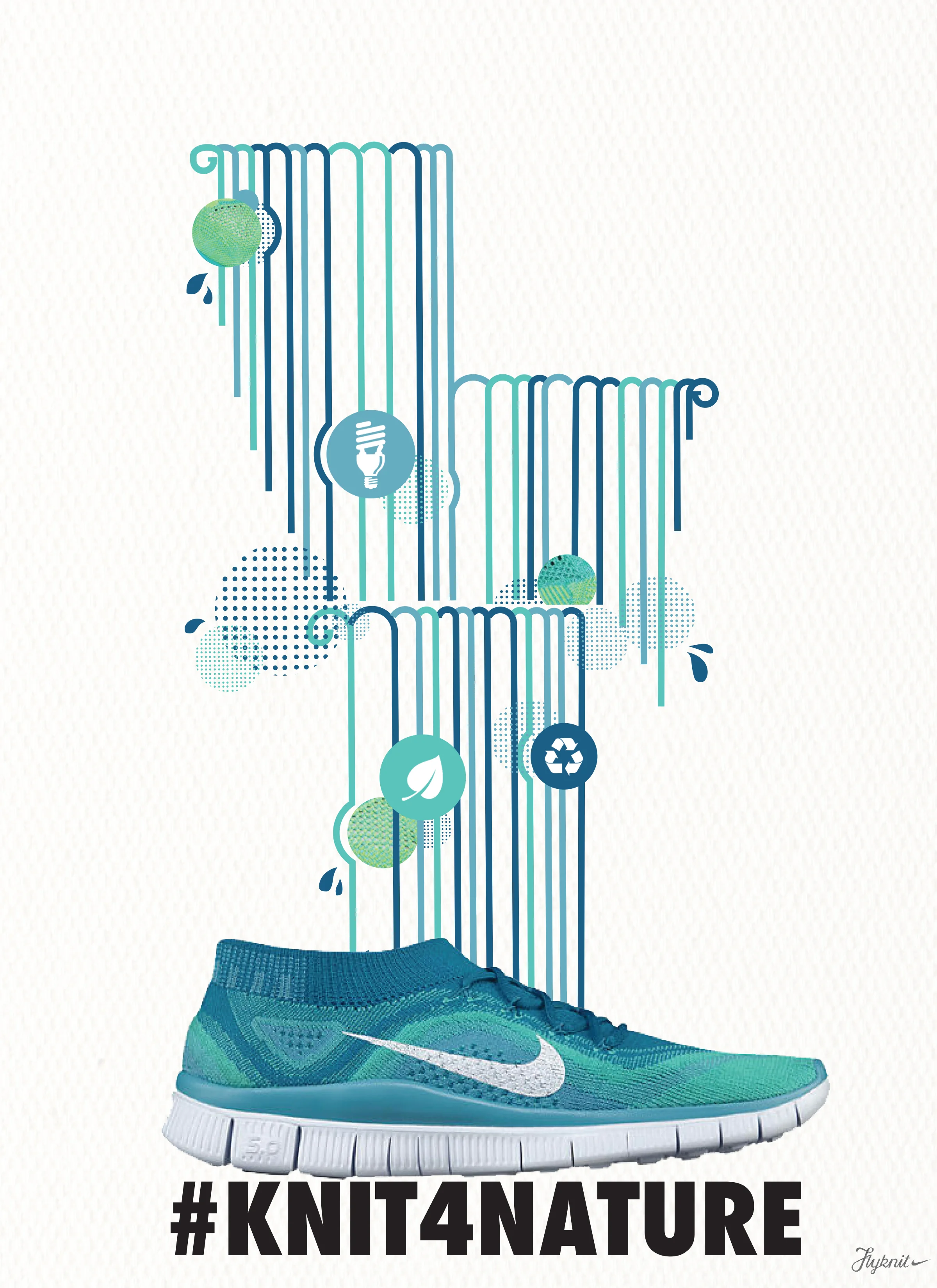 nike flyknit poster