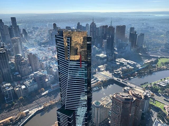 Working pretty high today. #video #videoproduction #melbourne #melbourneproperty #melbournepropertydevelopment  #southbank
