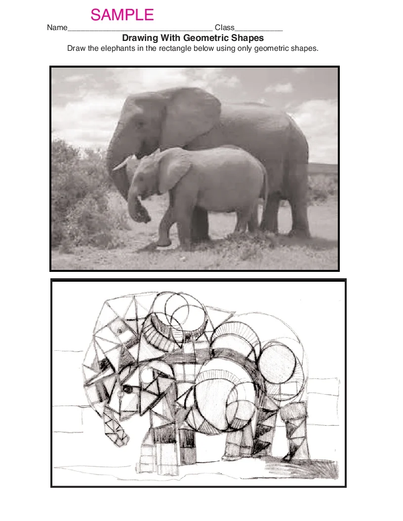 Geometric Elephants Sample_Geometric Drawing of Elephants.jpg